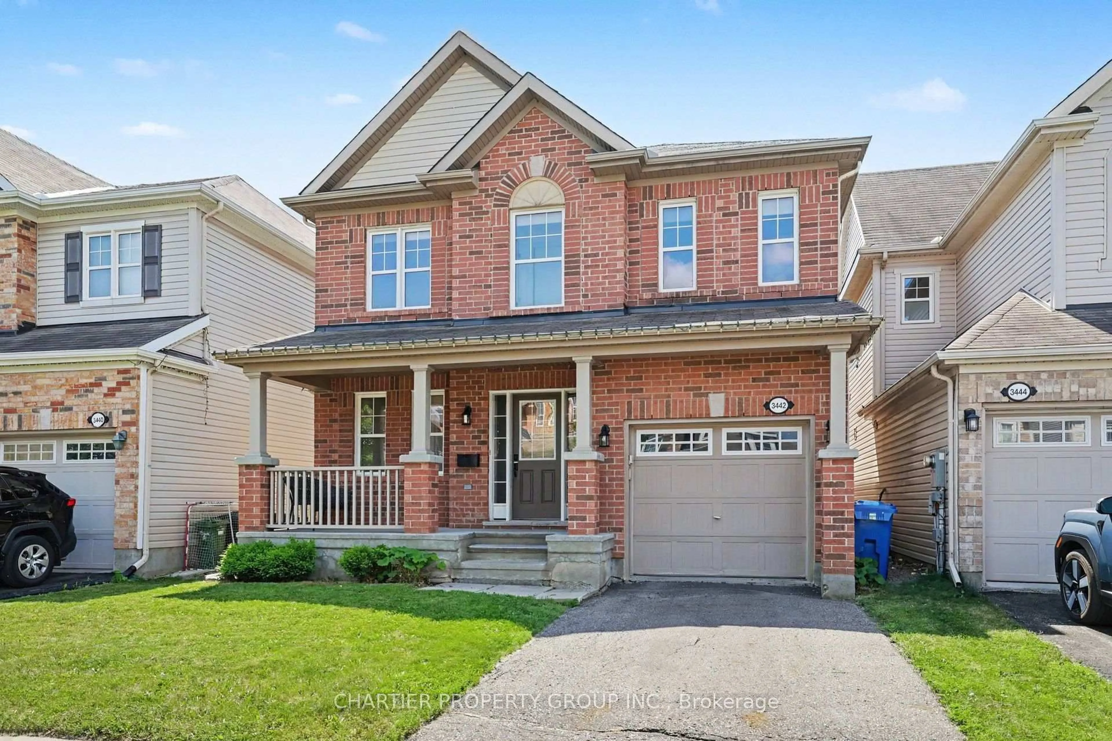 Home with brick exterior material, street for 3442 River Run Ave, Ottawa Ontario K2J 0R5