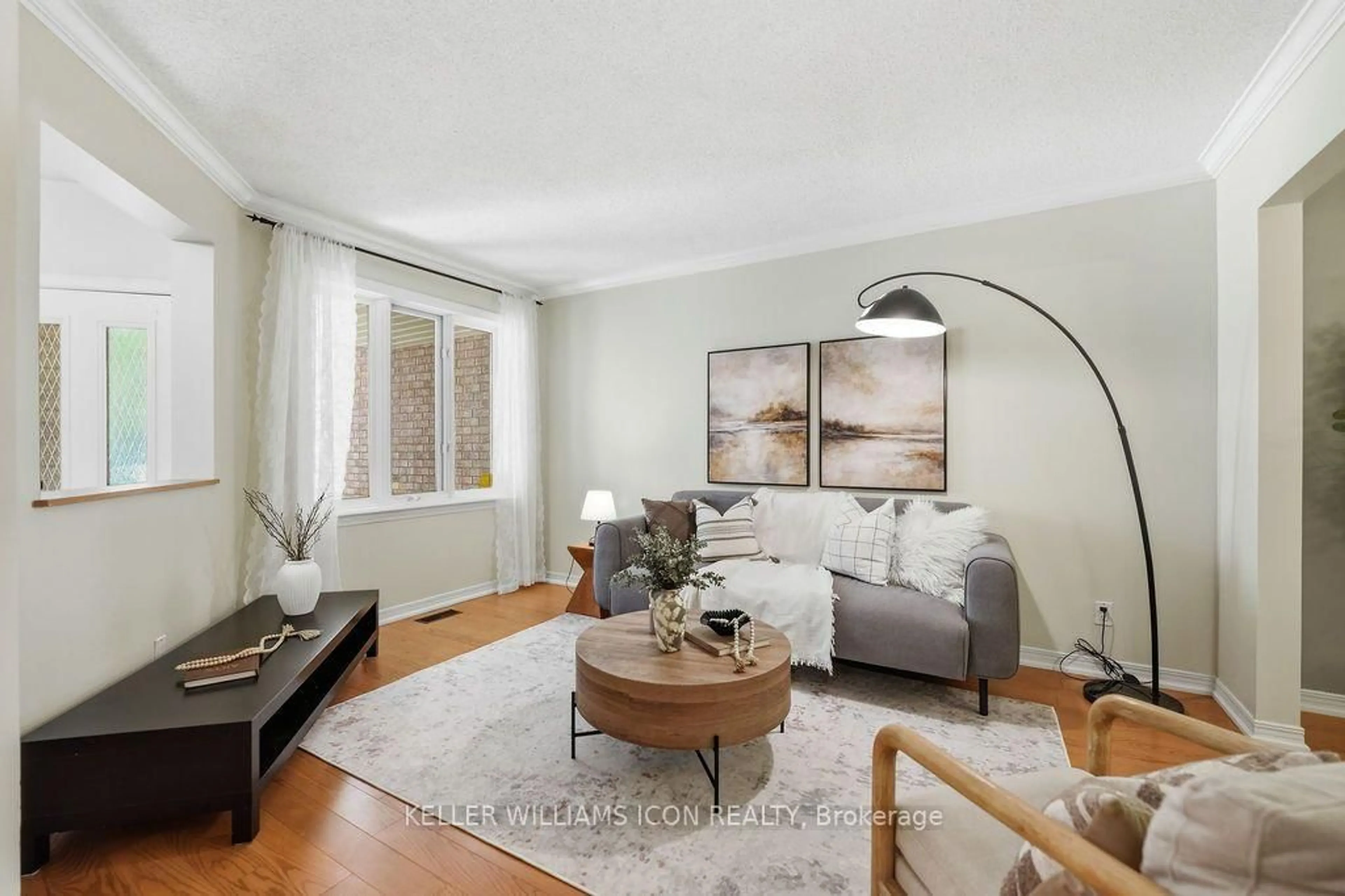 Living room with furniture, unknown for 15 Locheland Cres, Ottawa Ontario K2G 6H2