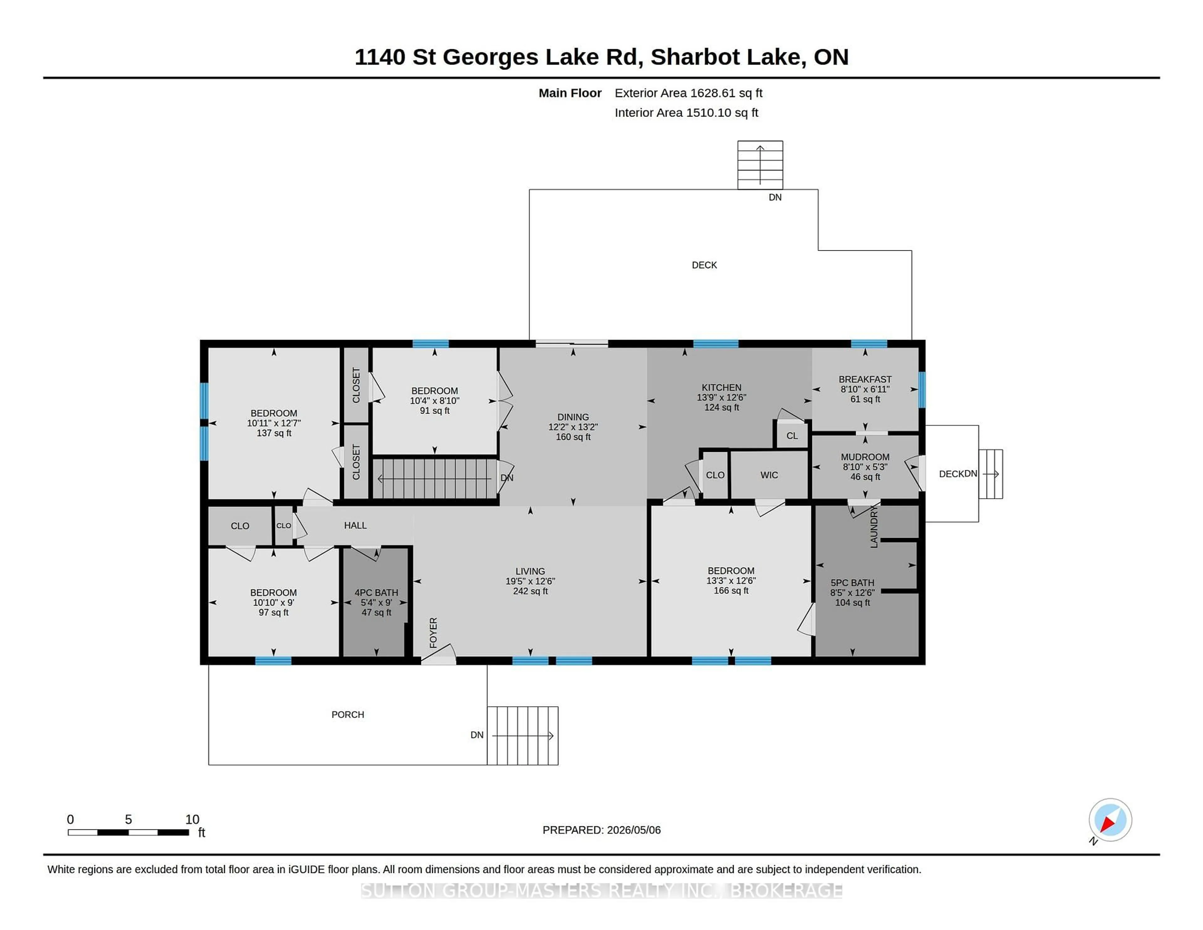 Floor plan for 1140 St. Georges Lake Rd, Maberly Ontario K0H 2B0