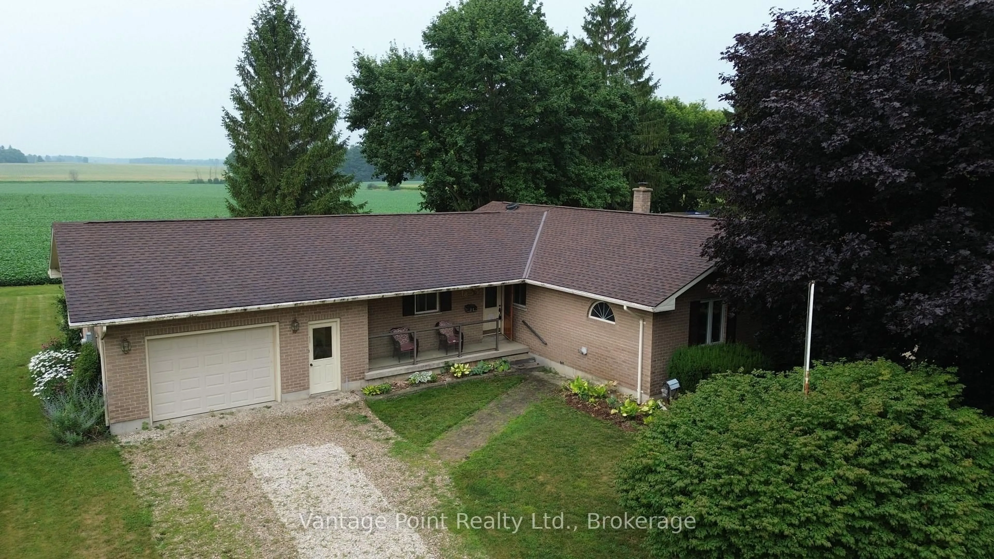 A pic from outside/outdoor area/front of a property/back of a property/a pic from drone, unknown for 18 Frederick St, Huron East Ontario N0G 1H0