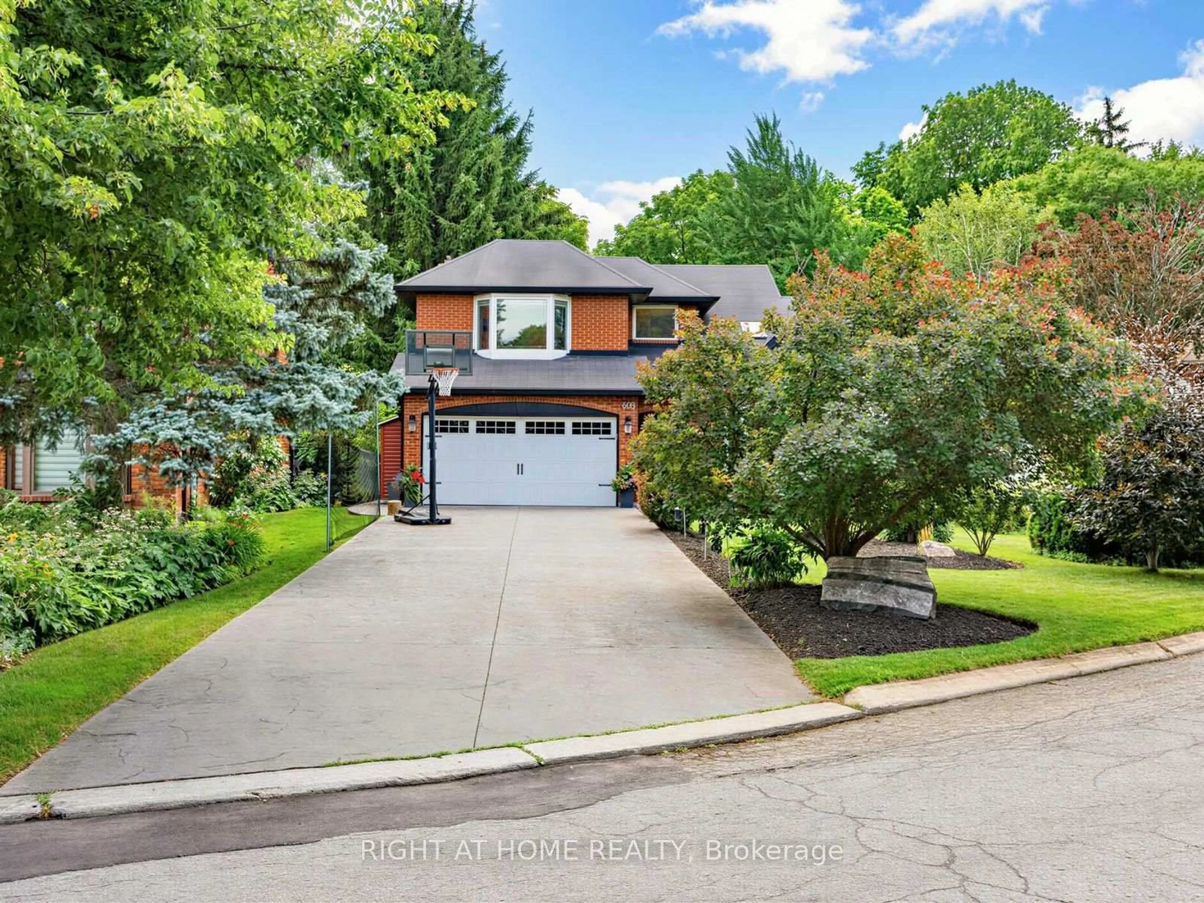 Home with brick exterior material, street for 608 Highvalley Rd, Hamilton Ontario L9G 3X3