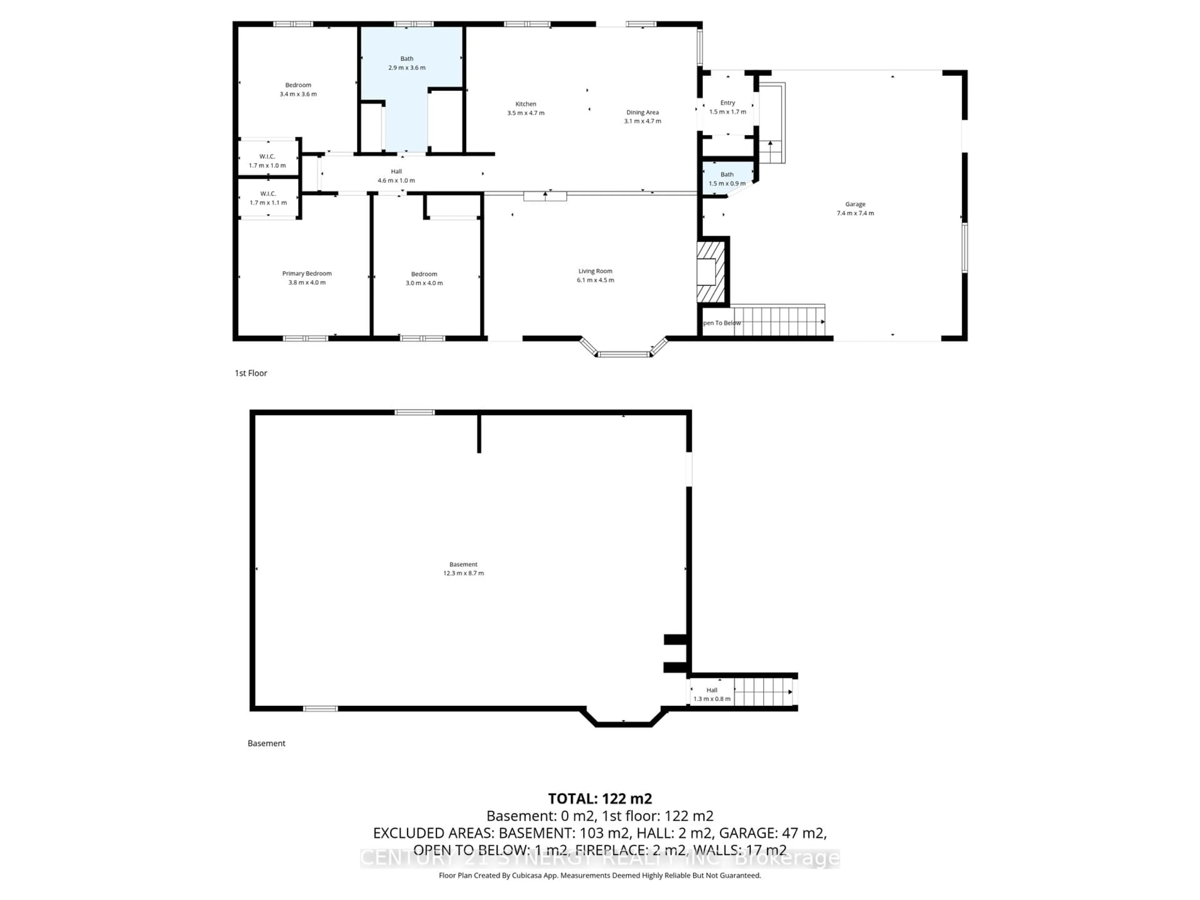 Floor plan for 179 Bobs Lake Lane 11 Lane, Barry's Bay Ontario K0K 1B0