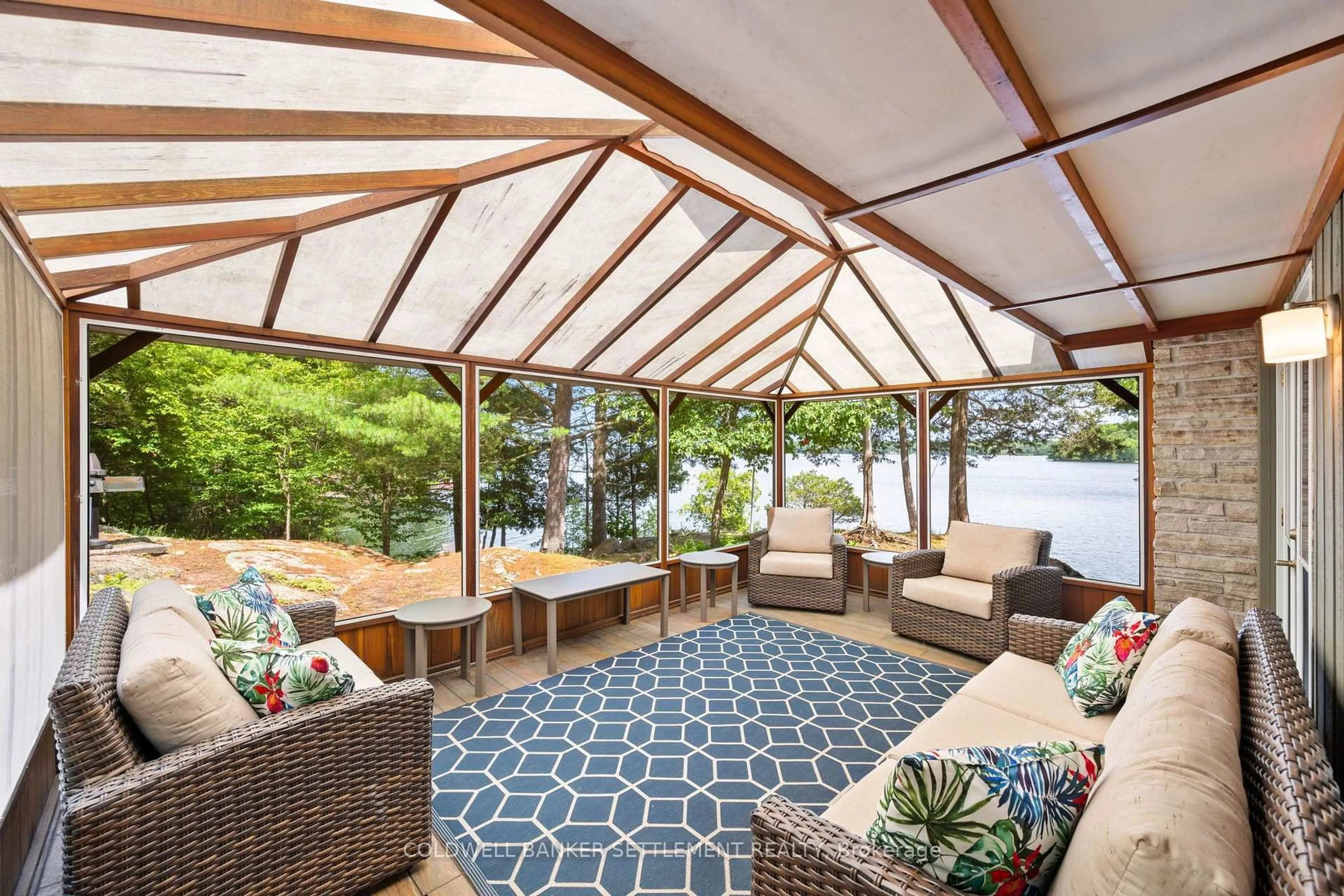 Patio, water/lake/river/ocean view for 100 Abby Hawk Lane, Perth Ontario K7H 3C5