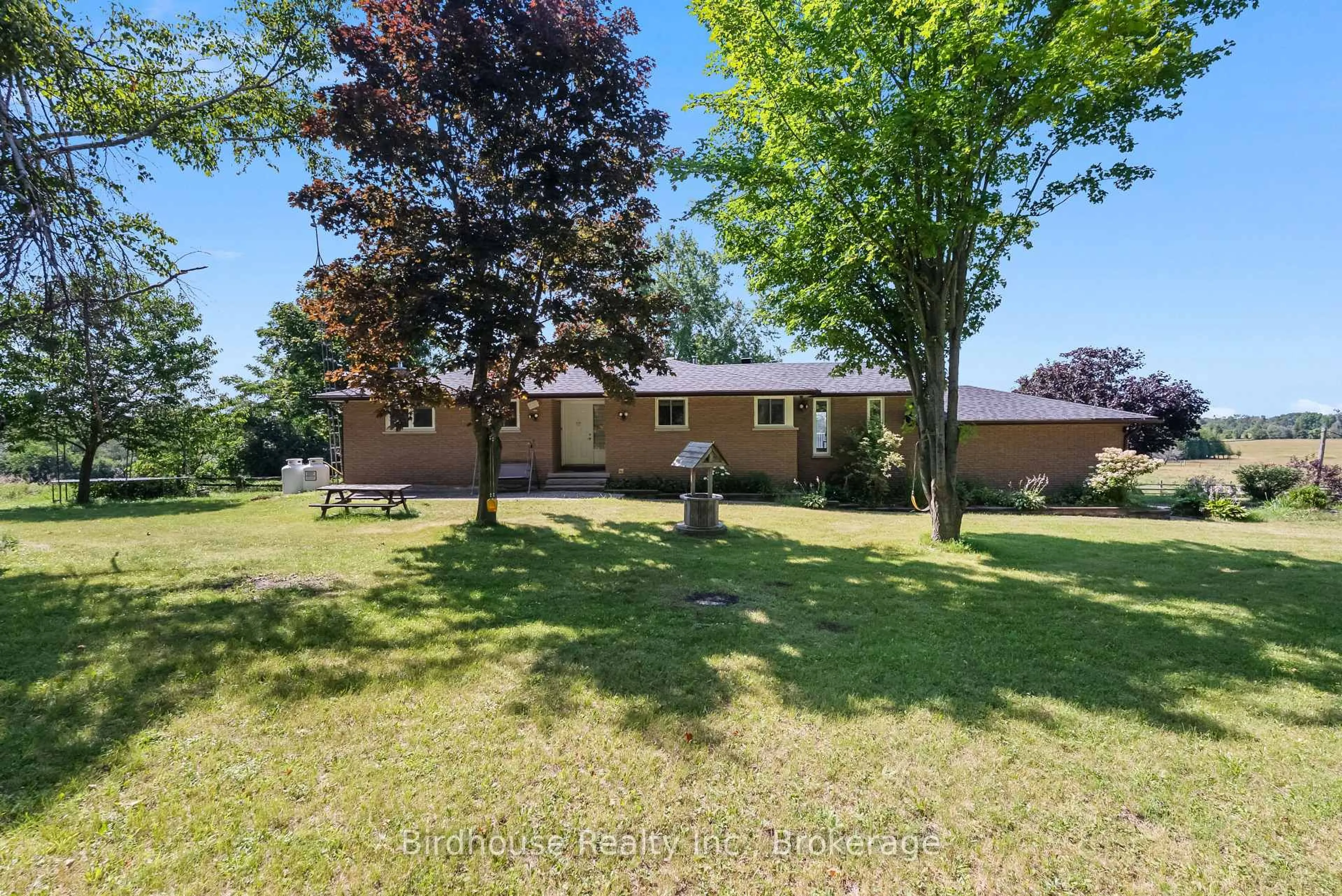 A pic from outside/outdoor area/front of a property/back of a property/a pic from drone, street for 36 Sugar Bush Rd, Kawartha Lakes Ontario L0B 1L0