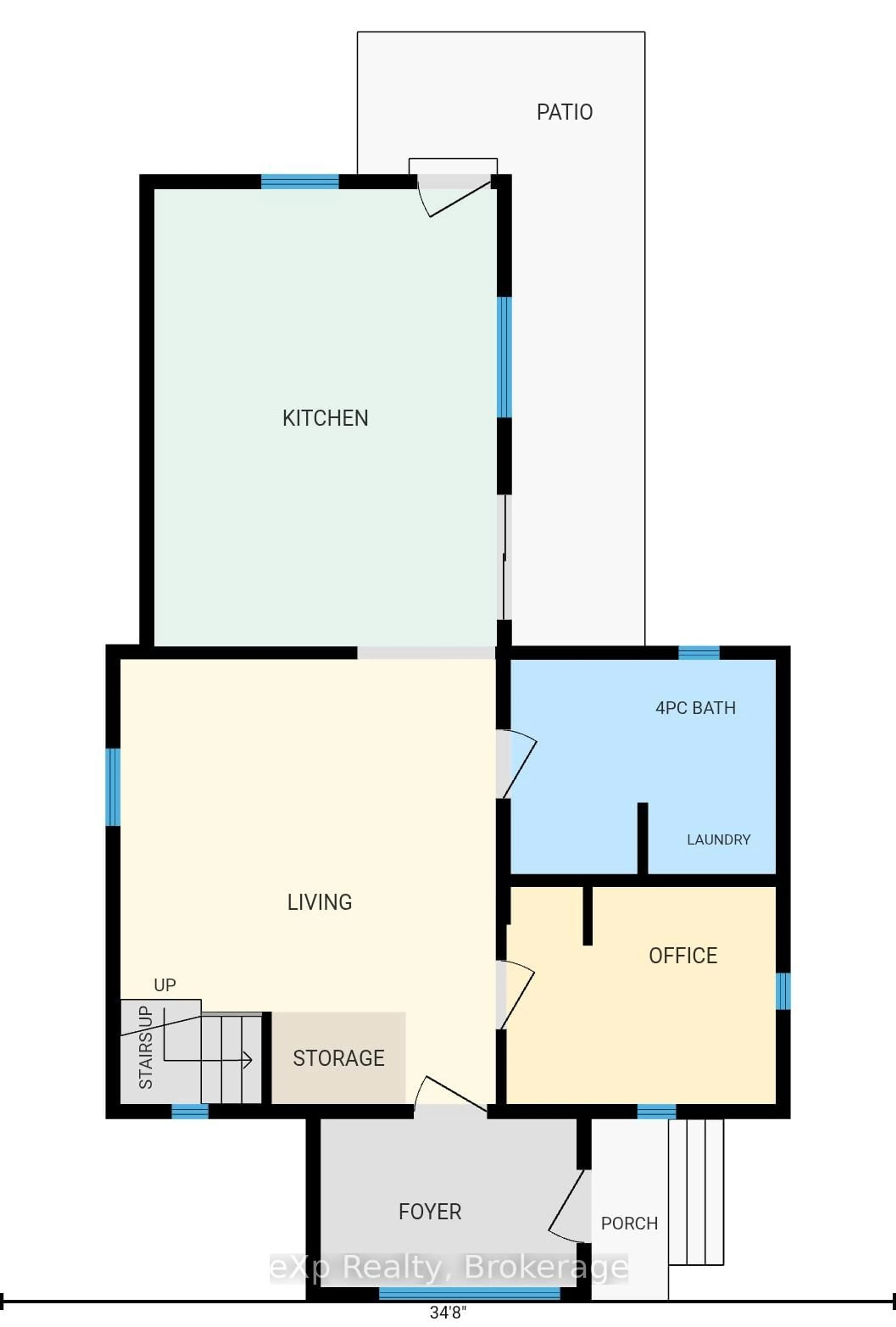 Floor plan for 171 Clyde Line, Morris Turnberry Ontario N0G 1G0