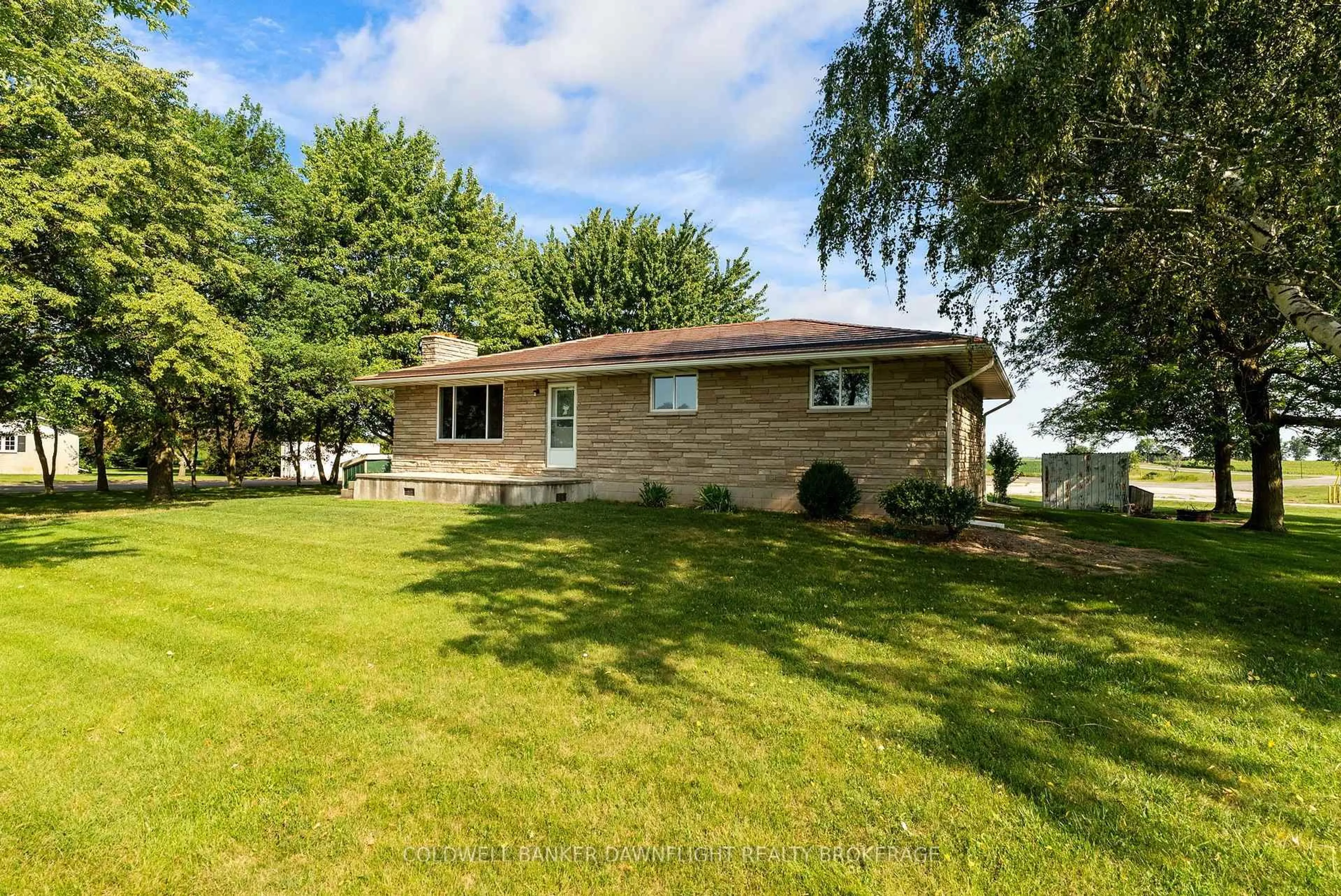A pic from outside/outdoor area/front of a property/back of a property/a pic from drone, water/lake/river/ocean view for 38786 B Zurich-Hensall Rd, Bluewater Ontario N0M 2T0