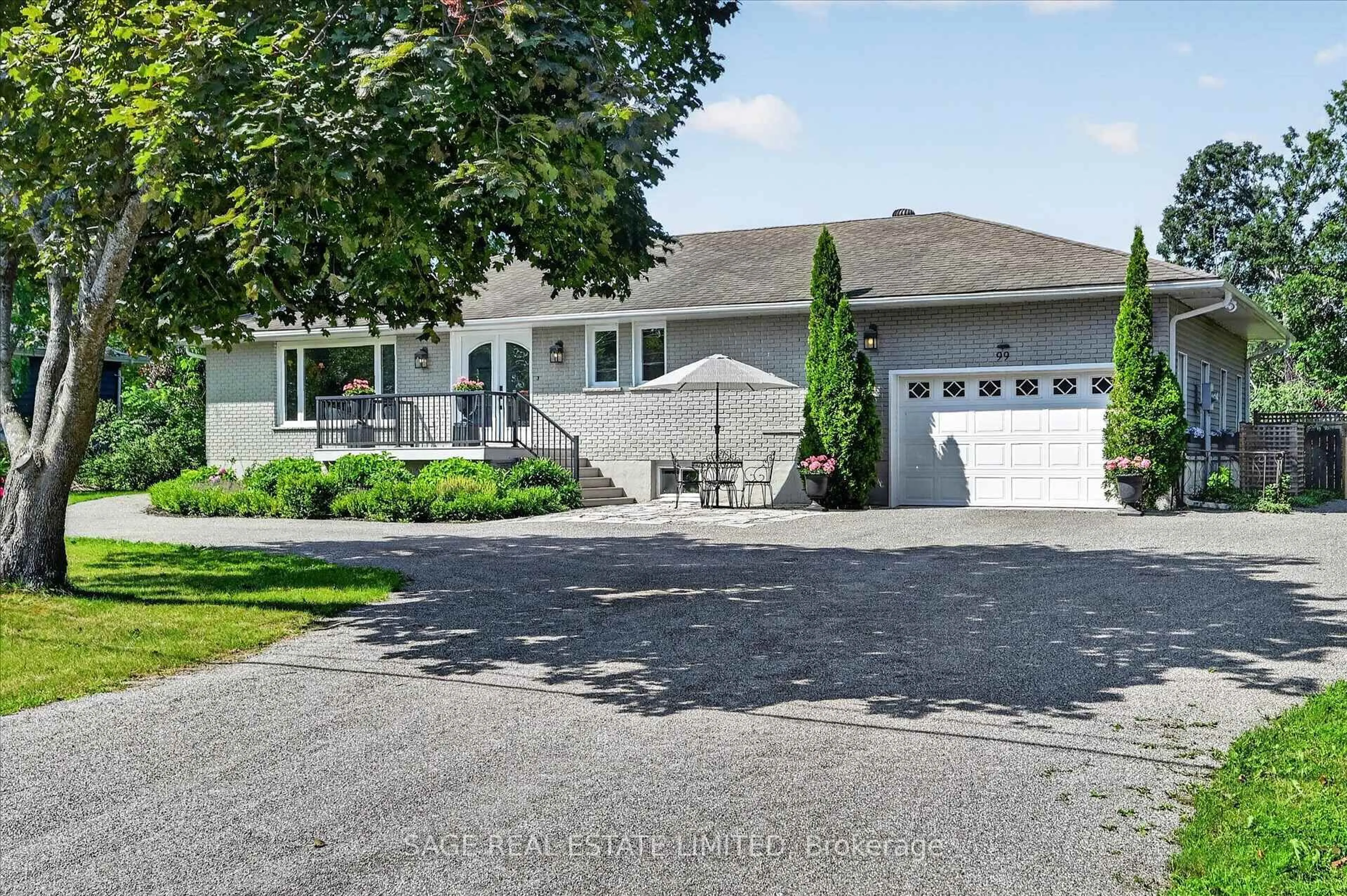 A pic from outside/outdoor area/front of a property/back of a property/a pic from drone, street for 99 Need St, Kawartha Lakes Ontario K0M 1A0