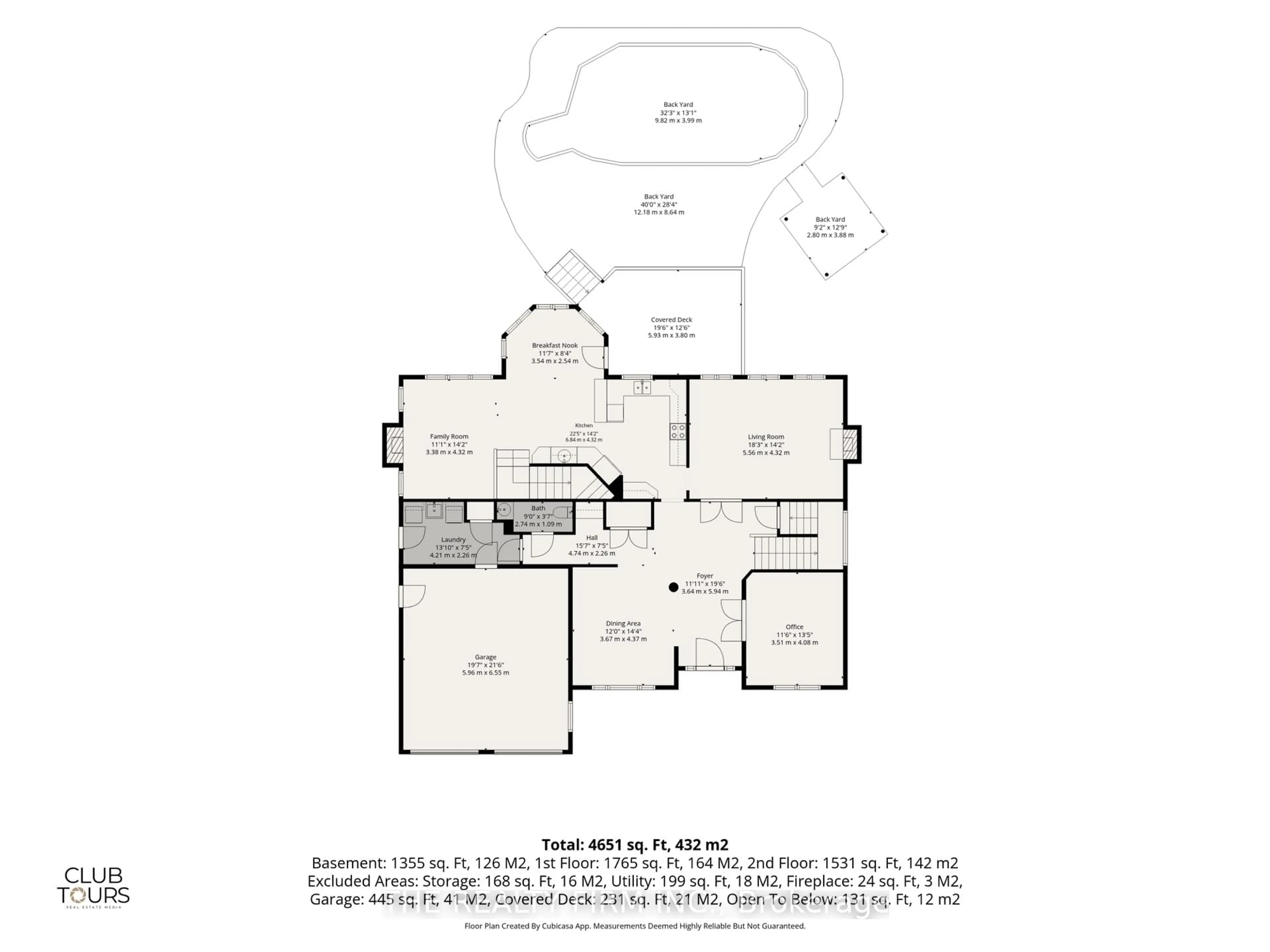 Floor plan for 552 Mcgarrell Pl, London North Ontario N6G 5J8
