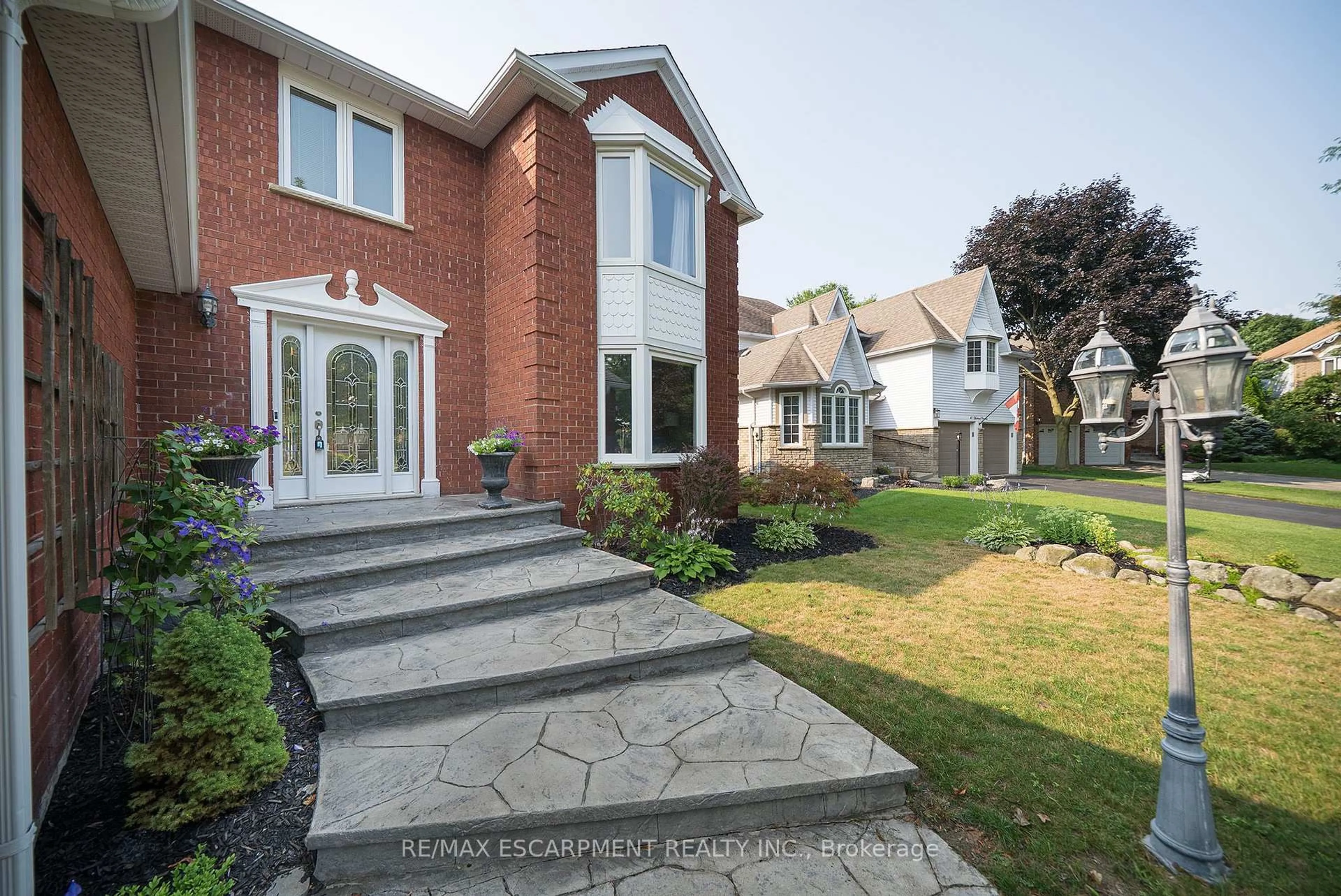 Home with brick exterior material, street for 42 Muirhead Cres, Brantford Ontario N3R 7S5