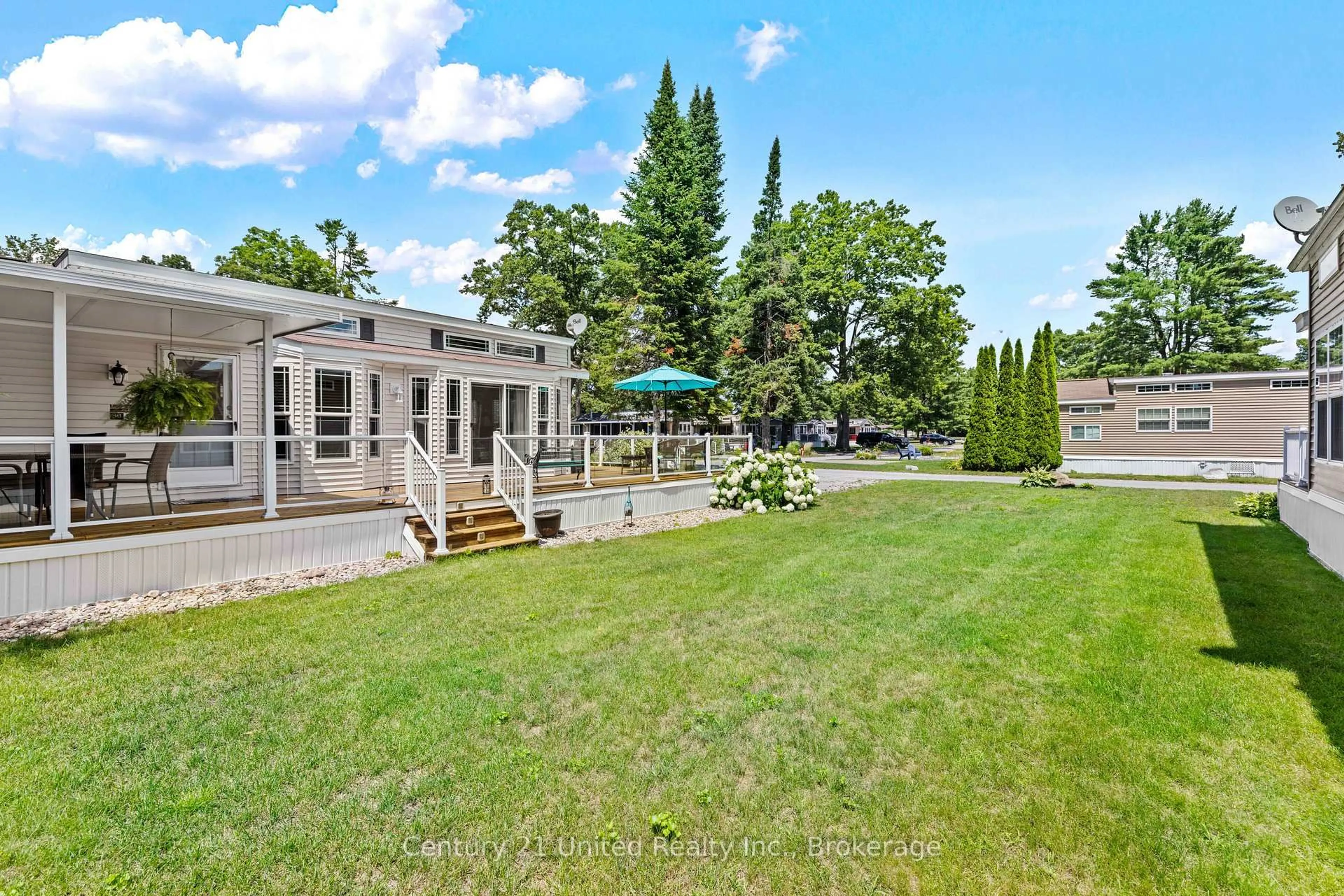 Patio, water/lake/river/ocean view for 33 Fire Route 26A #73, Trent Lakes Ontario K0L 1J0