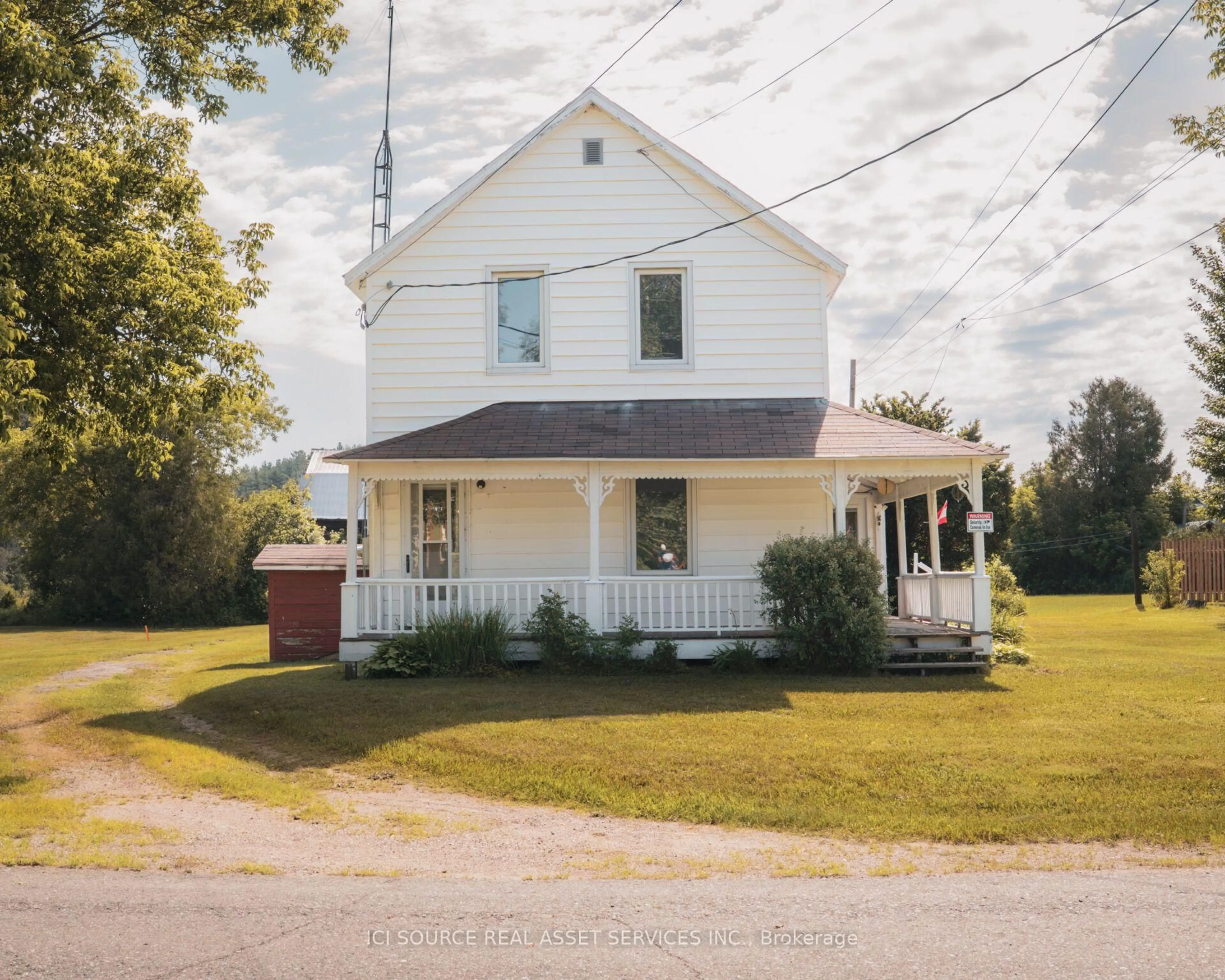 A pic from outside/outdoor area/front of a property/back of a property/a pic from drone, street for 14 George St, Sables-Spanish Rivers Ontario P0P 2G0