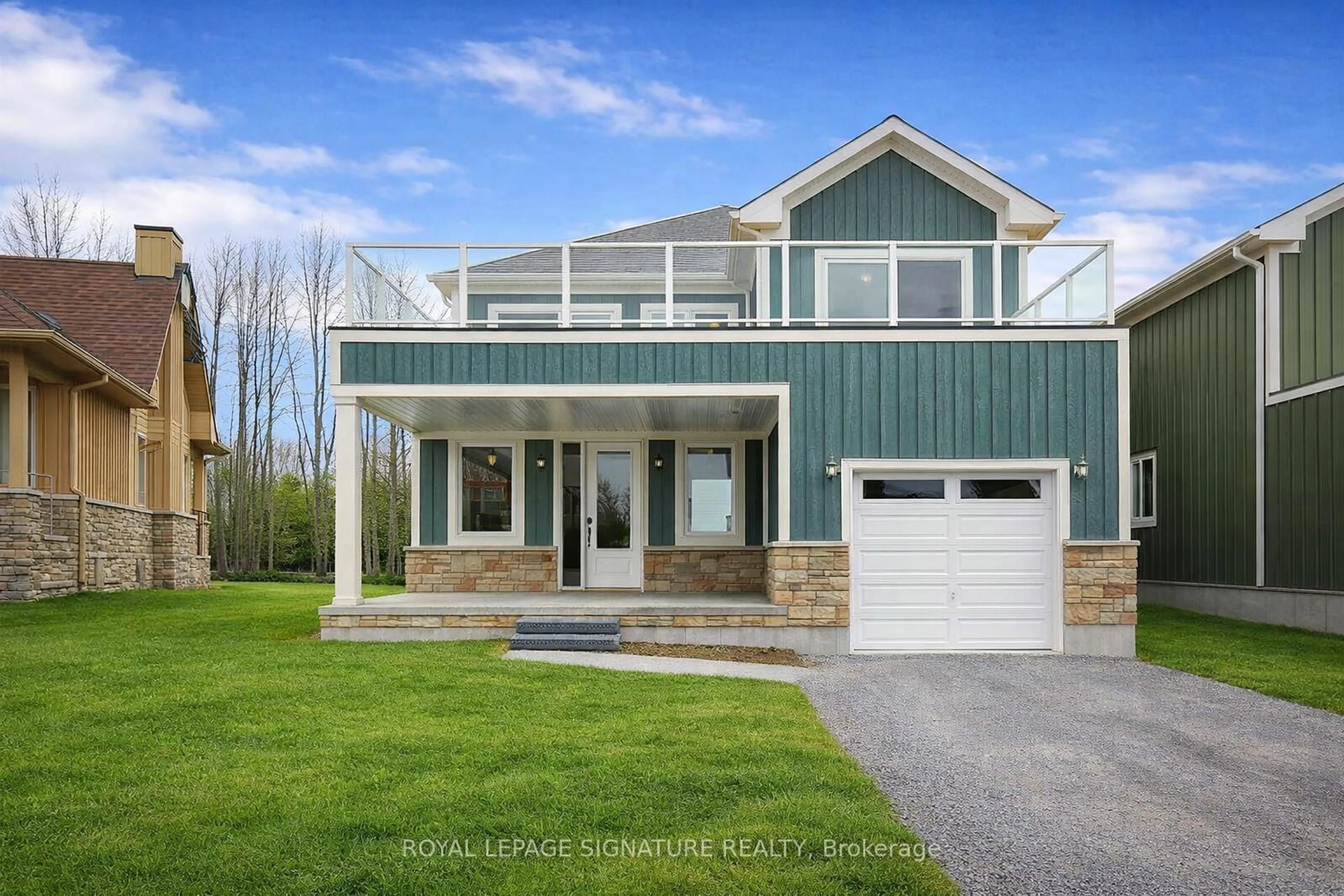 Home with vinyl exterior material, street for 68 Rosedale Tr, Kawartha Lakes Ontario K0M 1N0