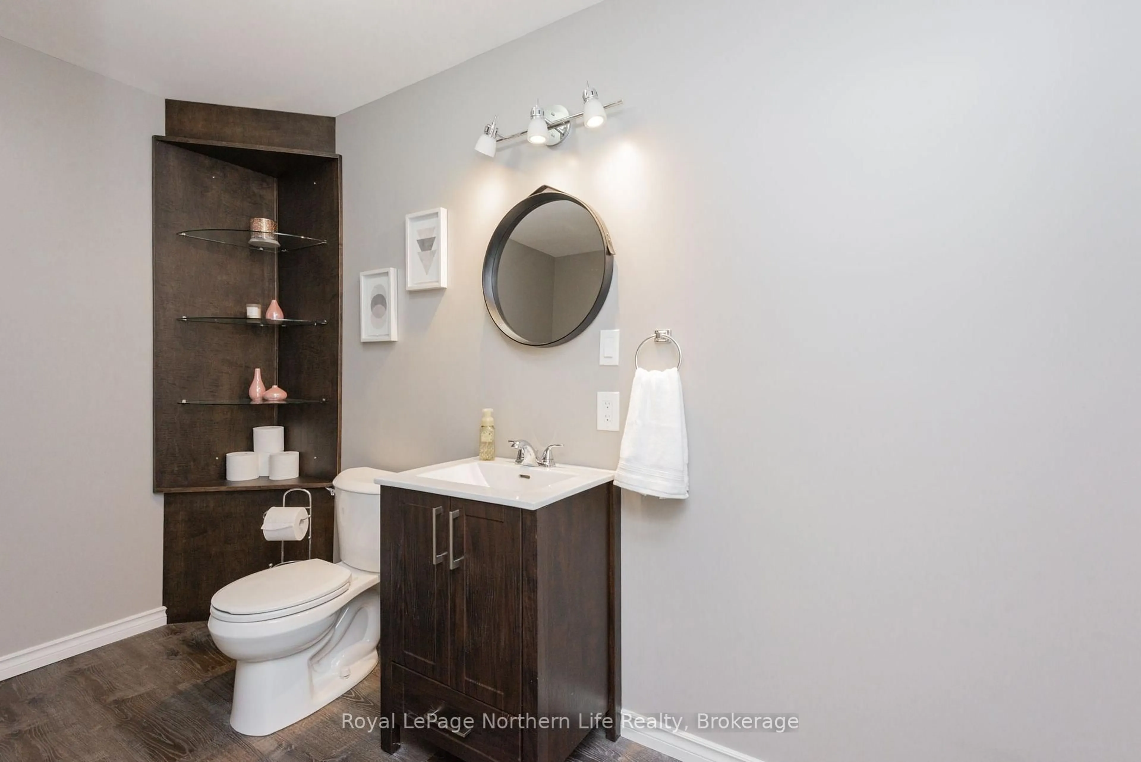Contemporary bathroom, ceramic/tile floor for 644 Lakeshore Dr #1, North Bay Ontario P1A 3N6