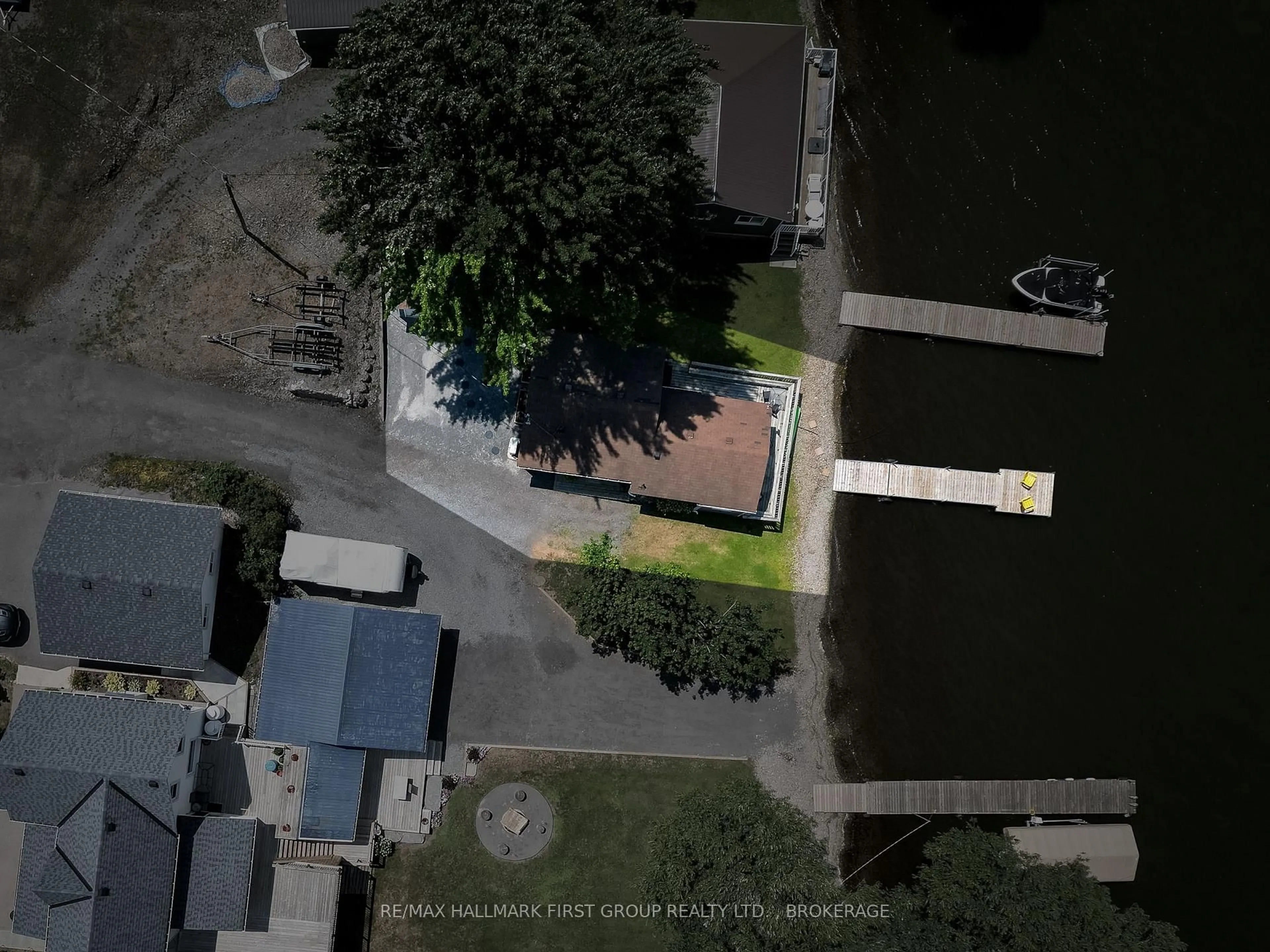 A pic from outside/outdoor area/front of a property/back of a property/a pic from drone, street for 2161C County Rd 9 Rd, Greater Napanee Ontario K7R 0E5