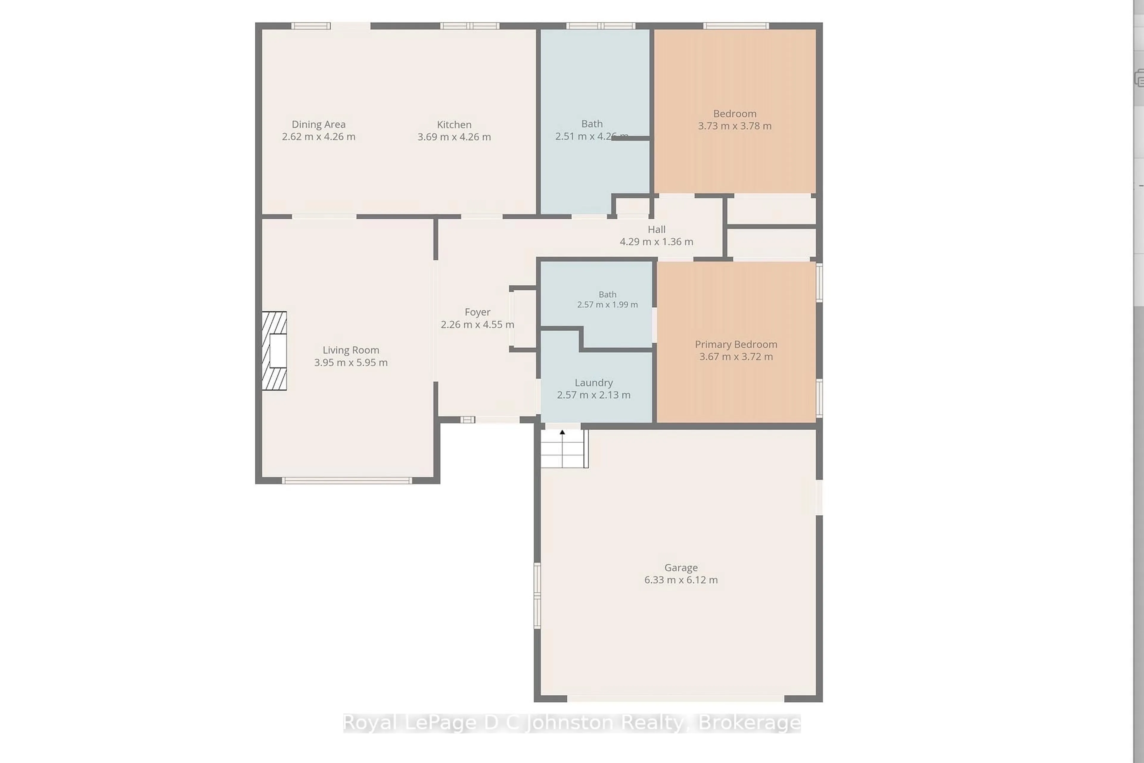 Floor plan for 103 GRENVILLE St, Saugeen Shores Ontario N0H 2L0