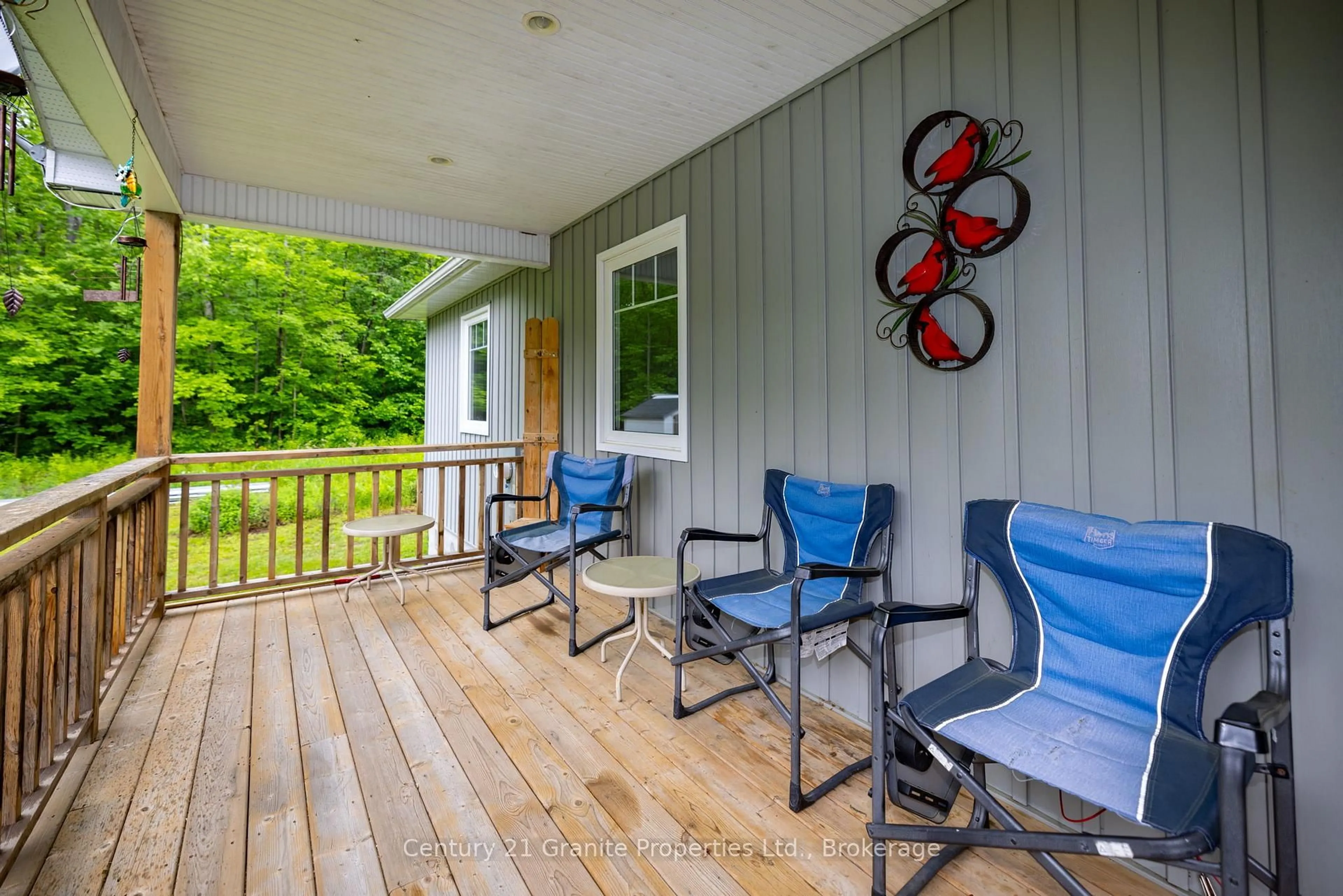Patio, water/lake/river/ocean view for 64 Loucks Rd, Seguin Ontario P2A 0B2
