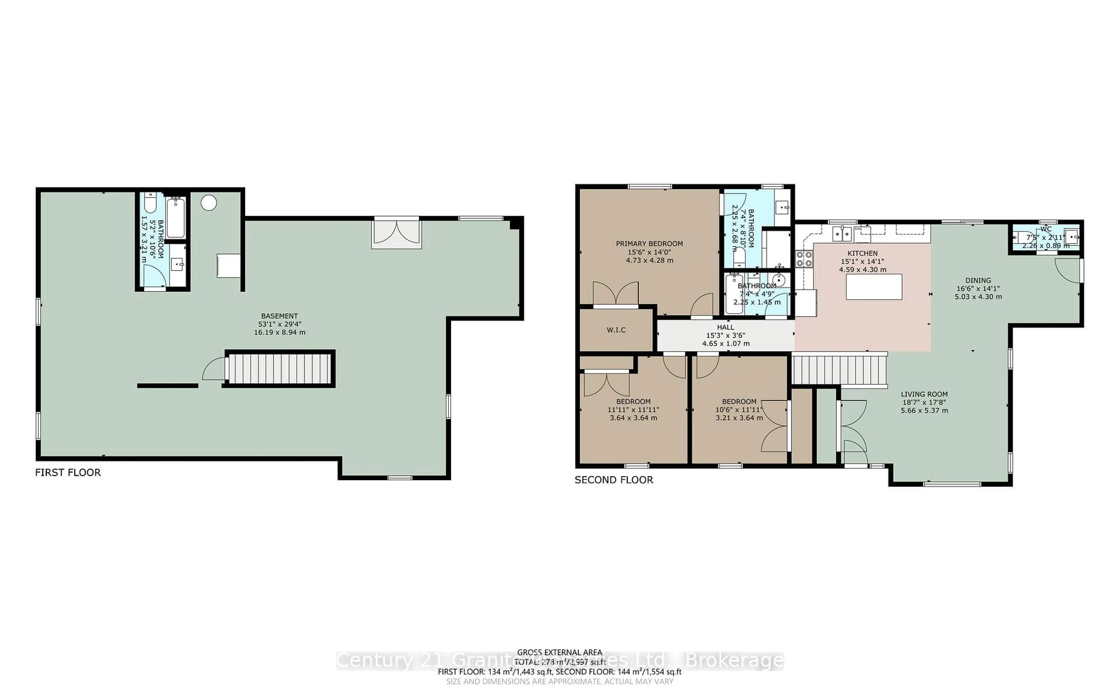 Floor plan for 64 Loucks Rd, Seguin Ontario P2A 0B2