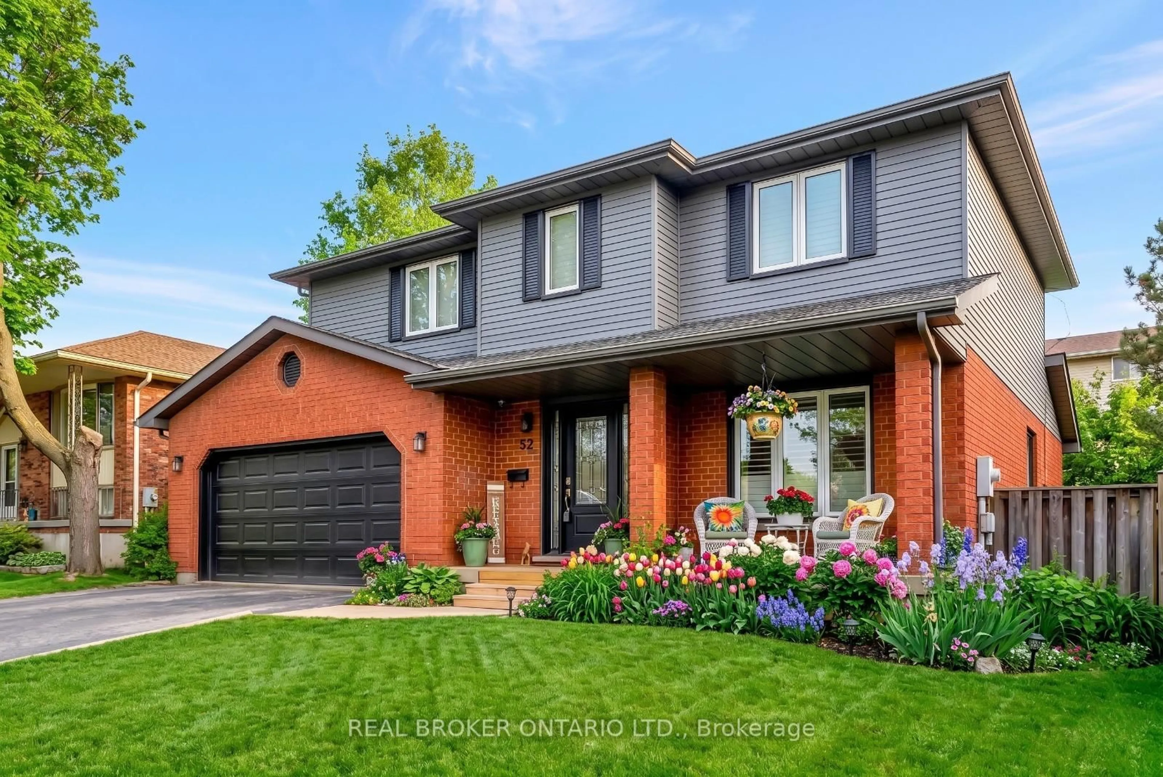 Home with brick exterior material, street for 52 Beckett Dr, Brantford Ontario N3T 6G2