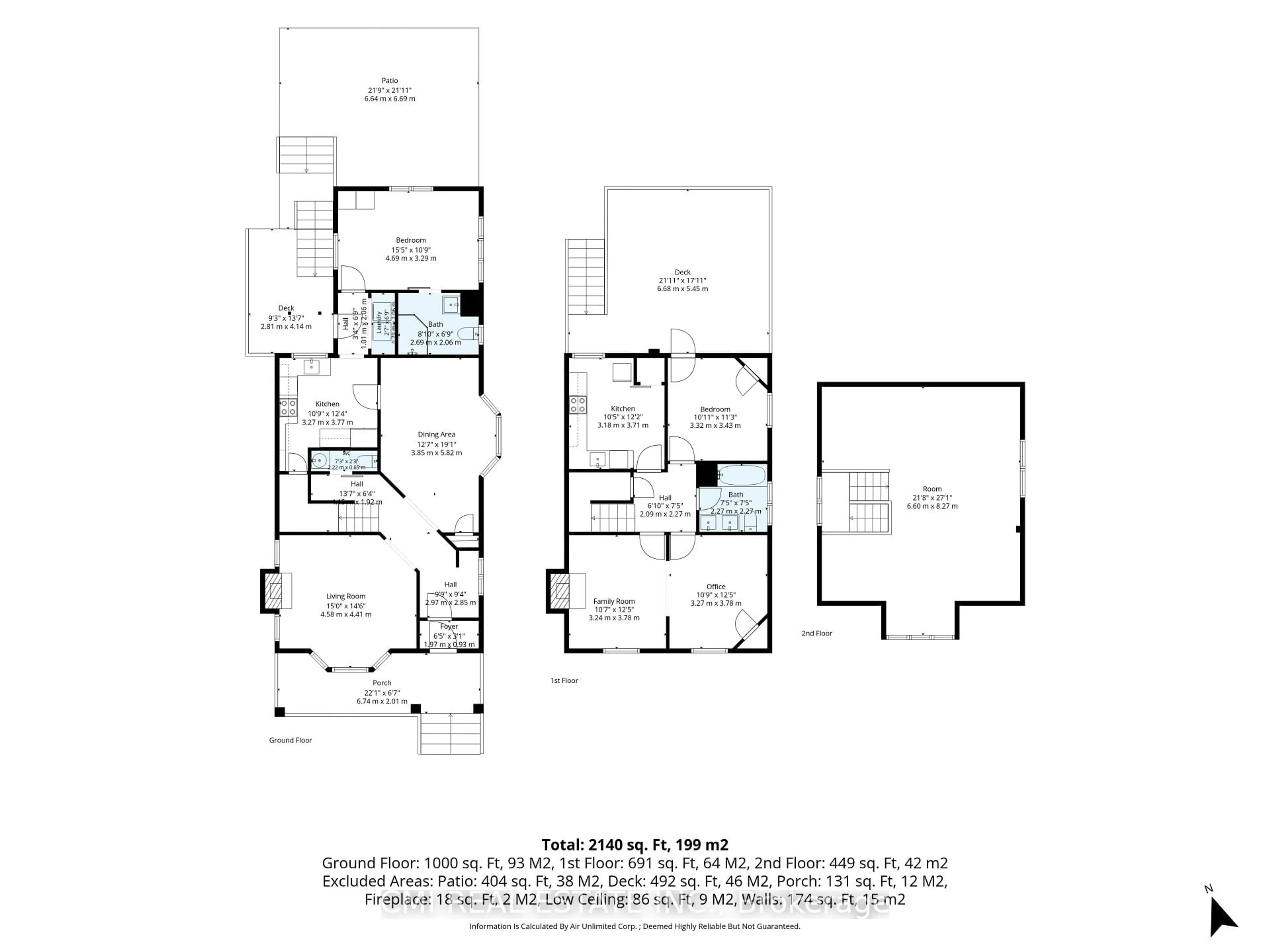 Floor plan for 1031 Carling Ave #1, Ottawa Ontario K1Y 4E8