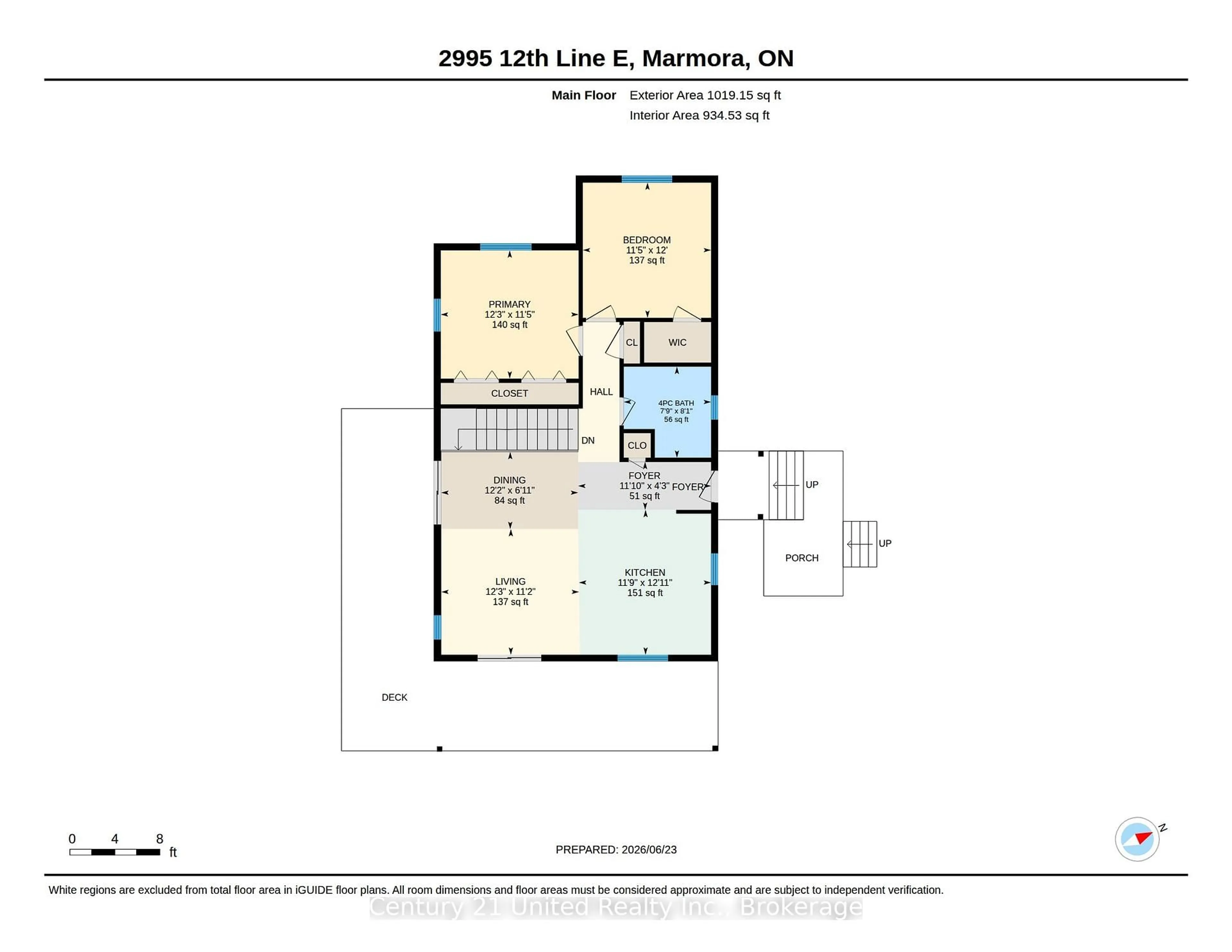 Floor plan for 2995 12th Line, Trent Hills Ontario K0K 2M0