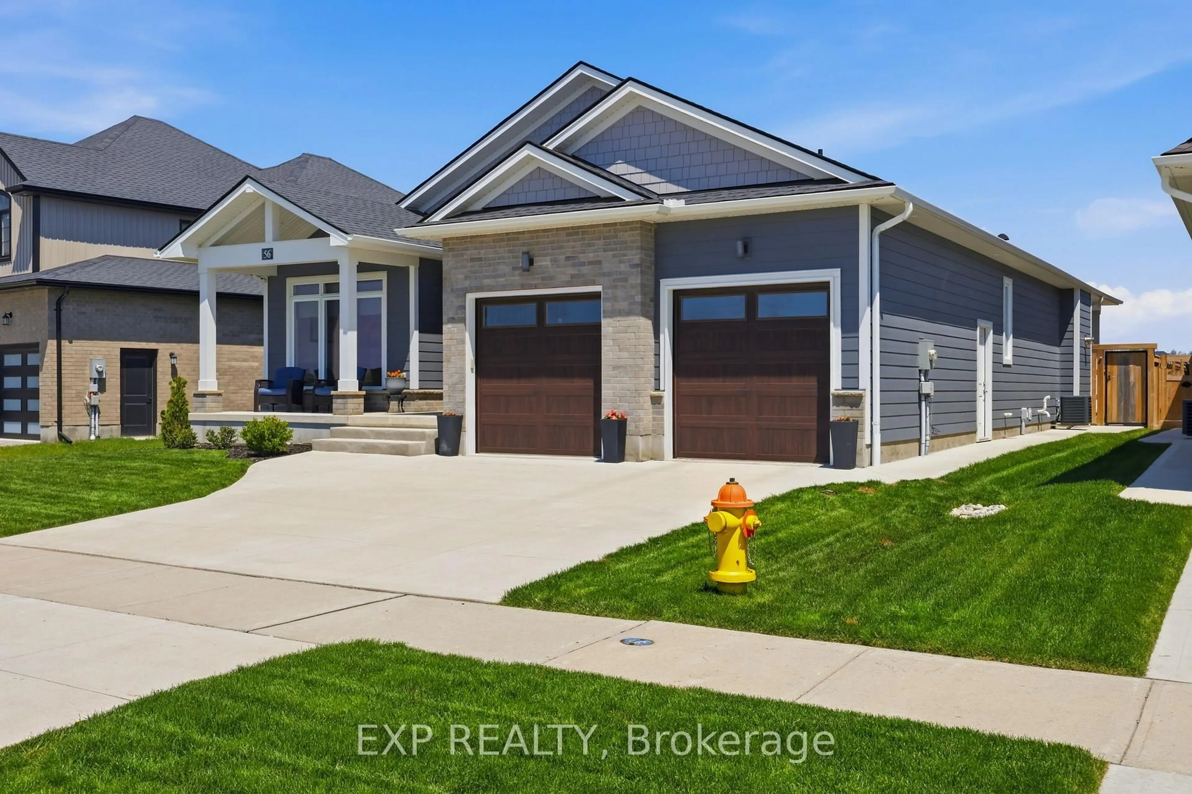 Home with brick exterior material, street for 56 Optimist Dr, Southwold Ontario N5P 0G4