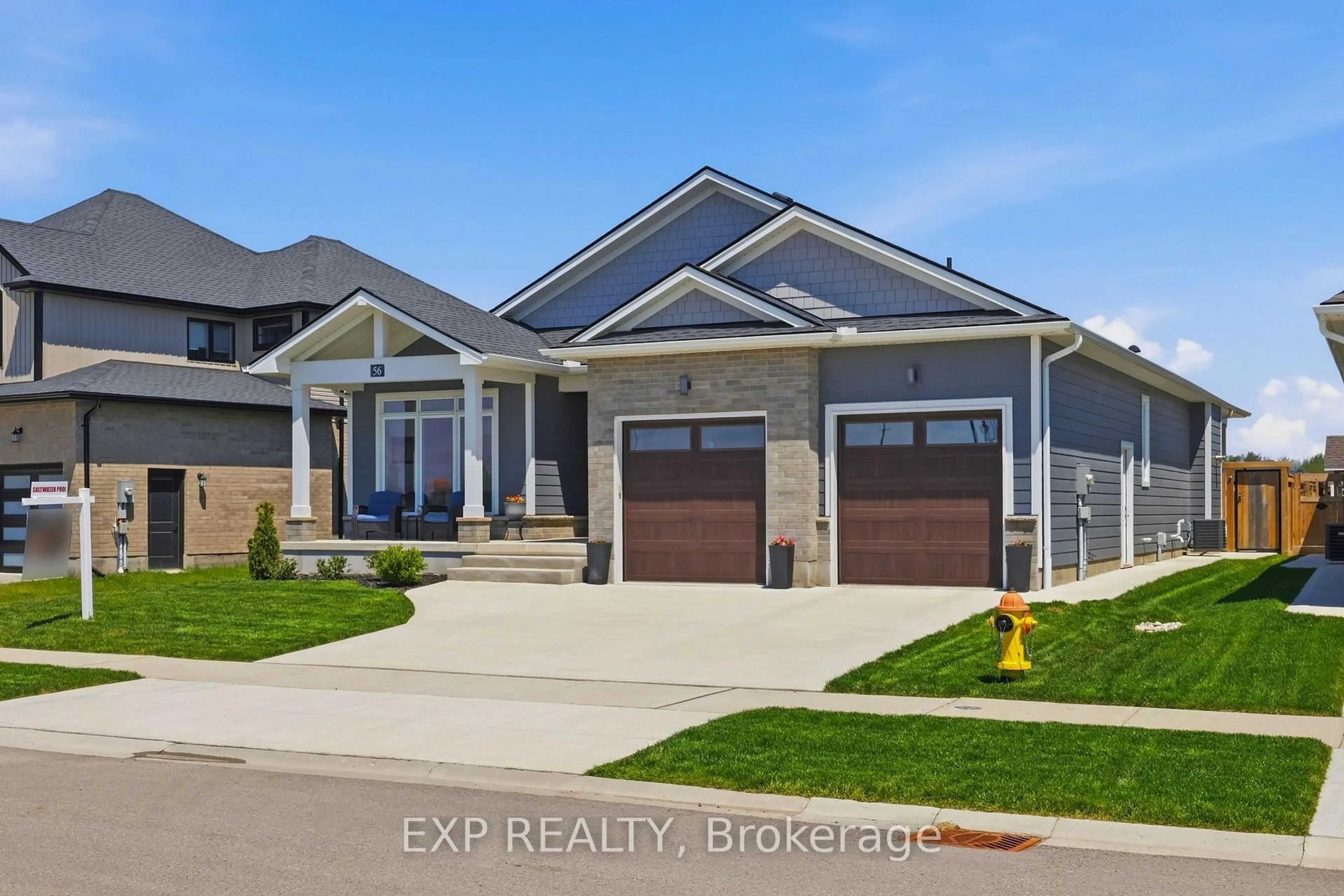 Home with brick exterior material, street for 56 Optimist Dr, Southwold Ontario N5P 0G4