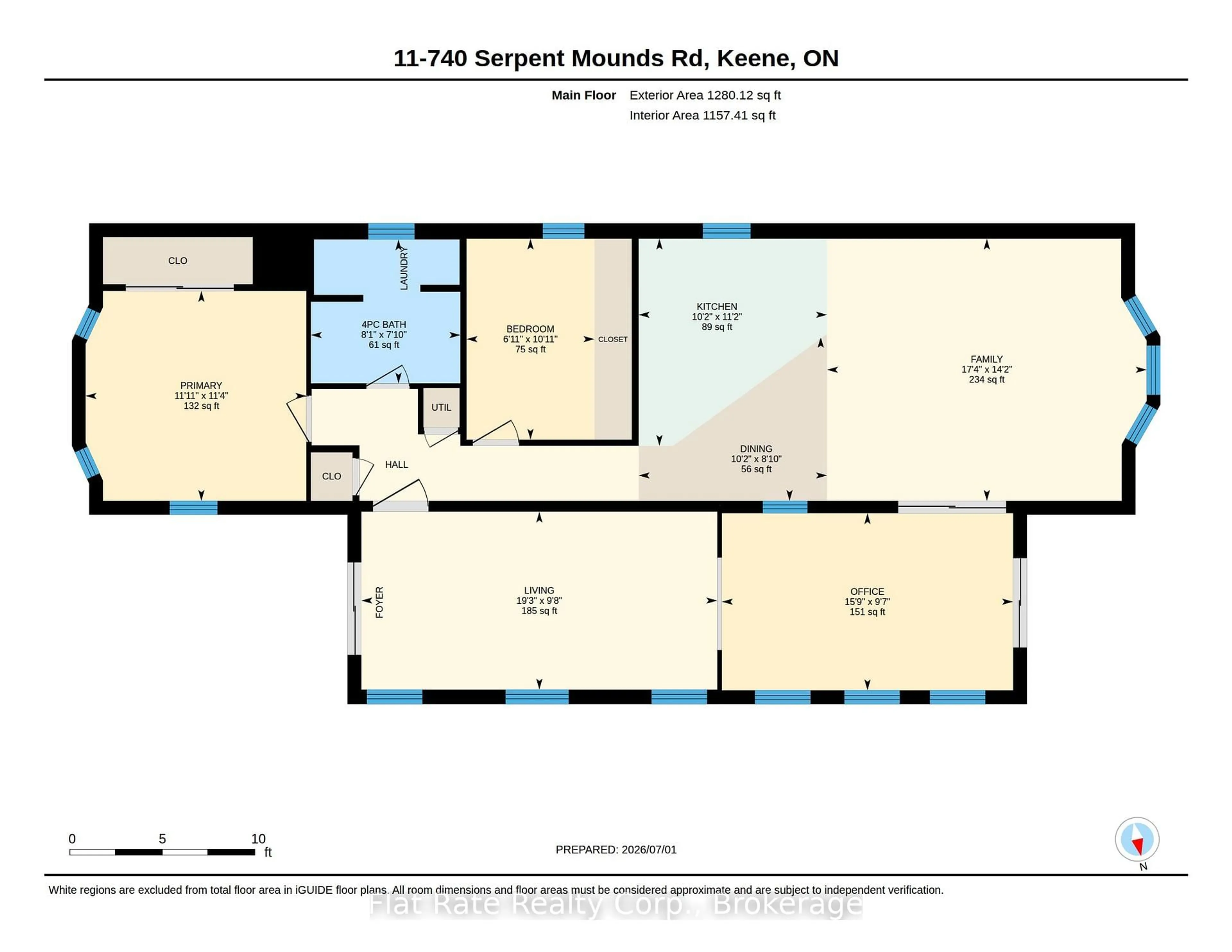 Floor plan for 11 MCGREGOR Dr, Otonabee-South Monaghan Ontario K0L 1G0