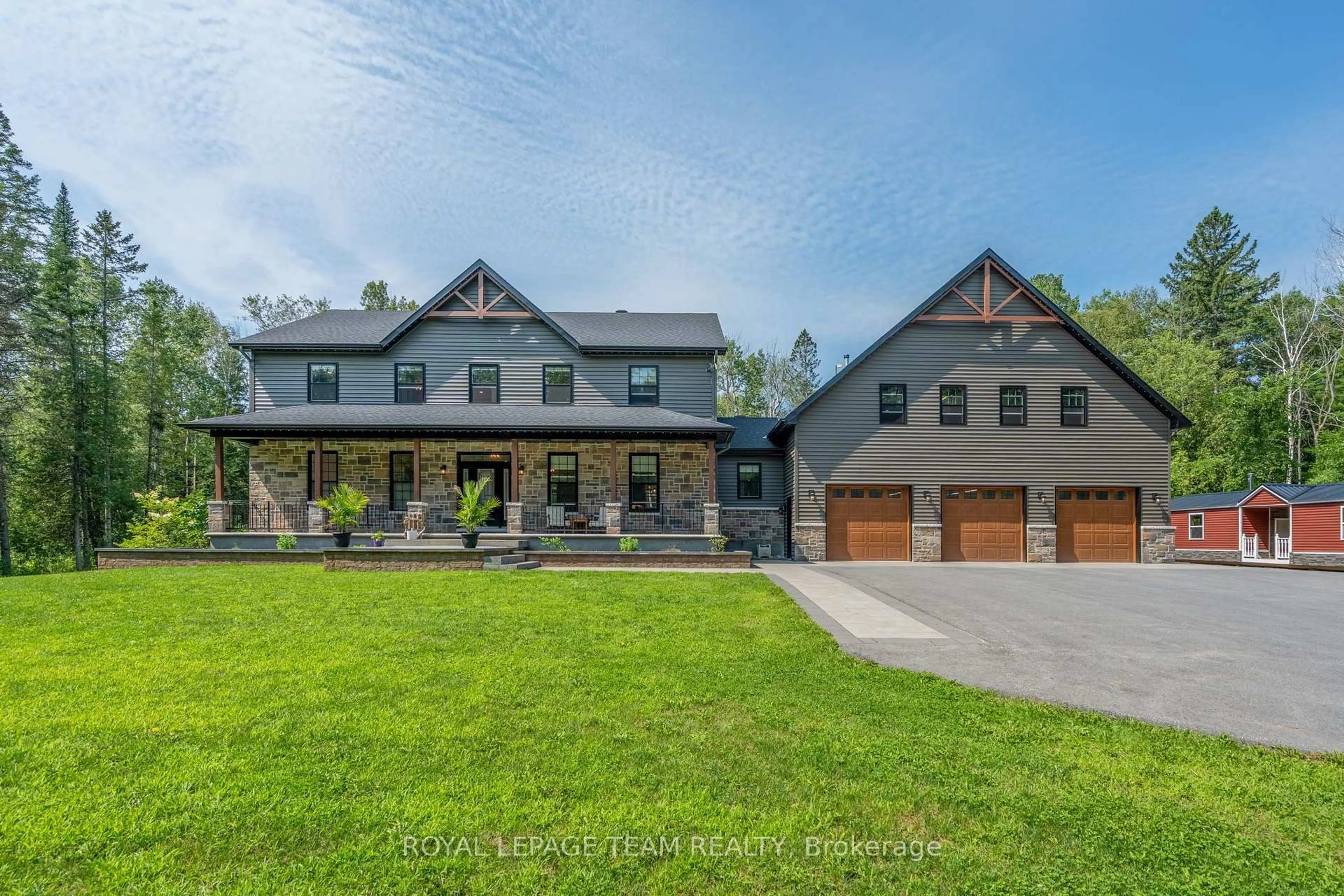Home with brick exterior material, mountain view for 74 Smith Rd, North Grenville Ontario K0G 1T0