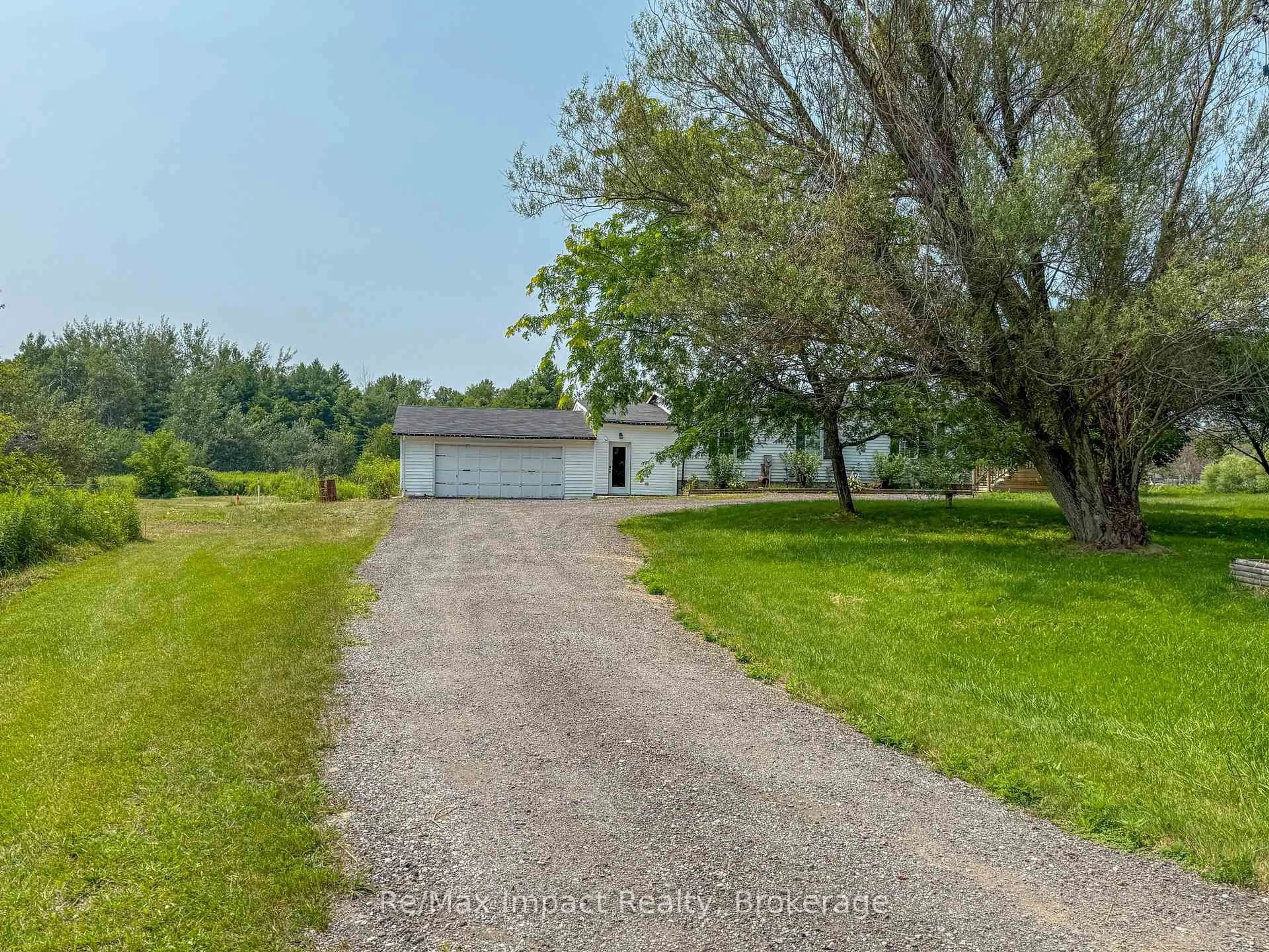A pic from outside/outdoor area/front of a property/back of a property/a pic from drone, water/lake/river/ocean view for 1004 Broomfield Rd, Cramahe Ontario K0K 1M0