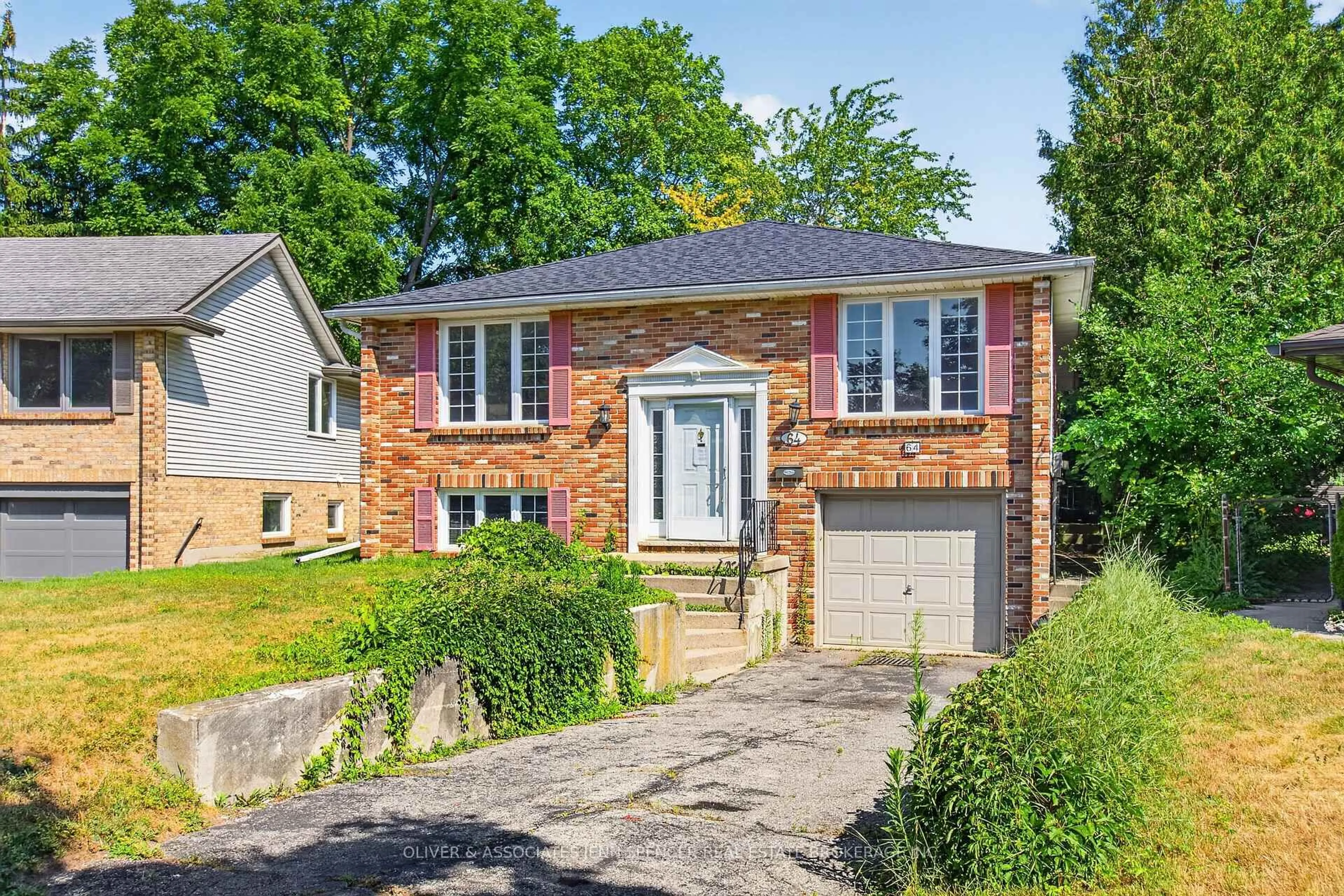 Home with brick exterior material, street for 64 Nathaniel Crt, London North Ontario N5X 2N5