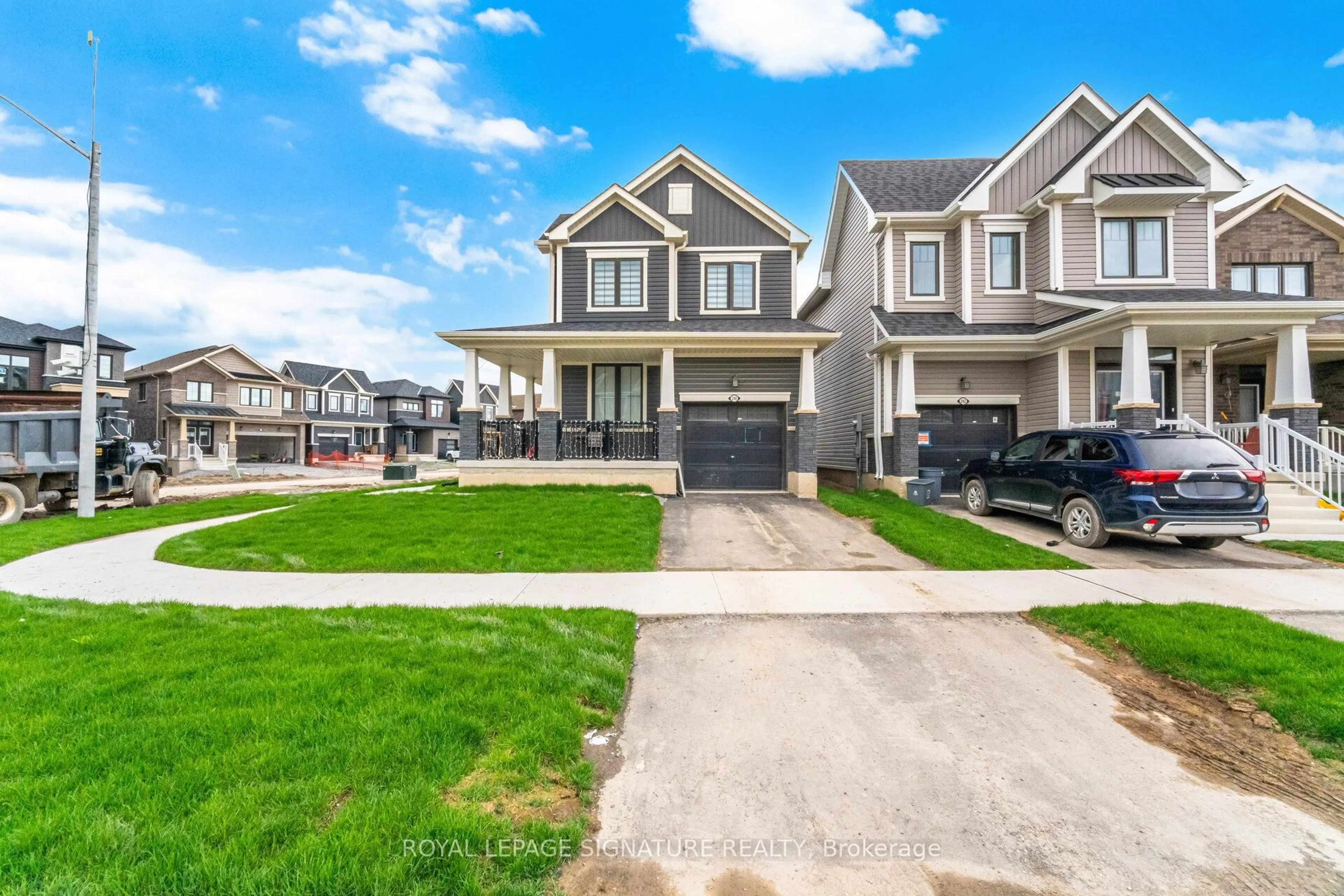 Home with vinyl exterior material, street for 240 Velvet Way, Thorold Ontario L2V 0N9