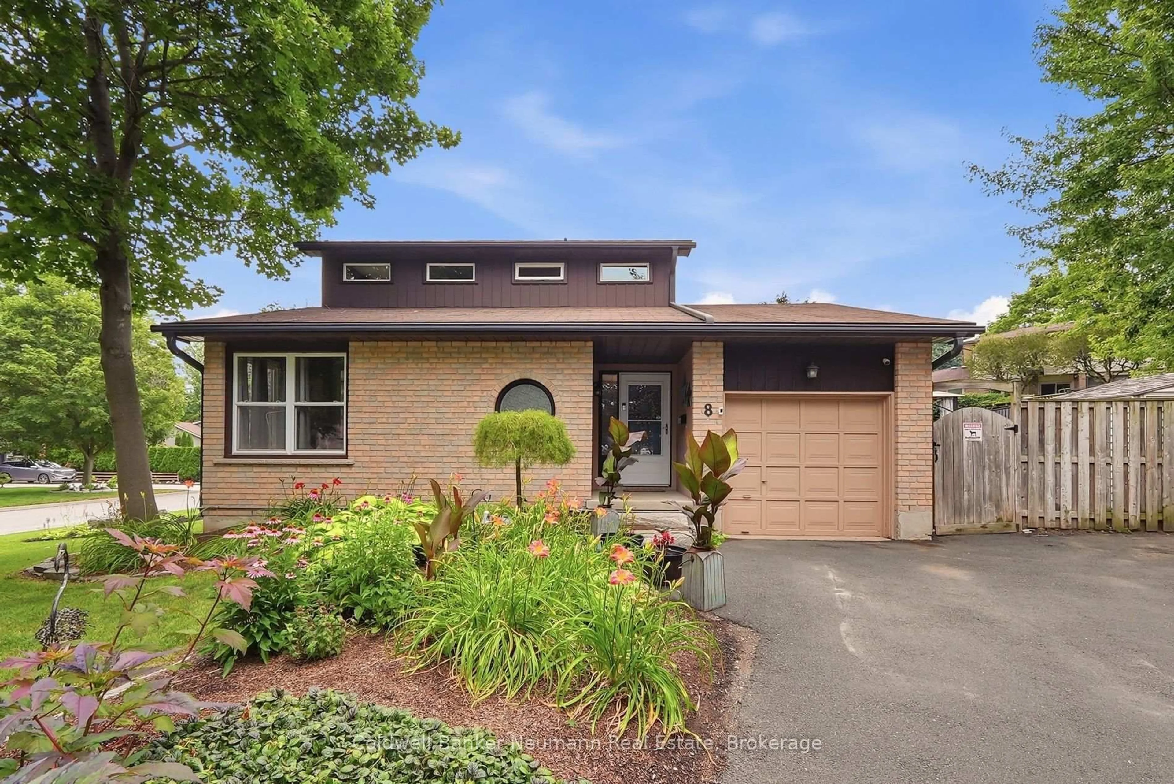 Home with brick exterior material, street for 8 Pickwick Pl, Guelph Ontario N1H 7V8