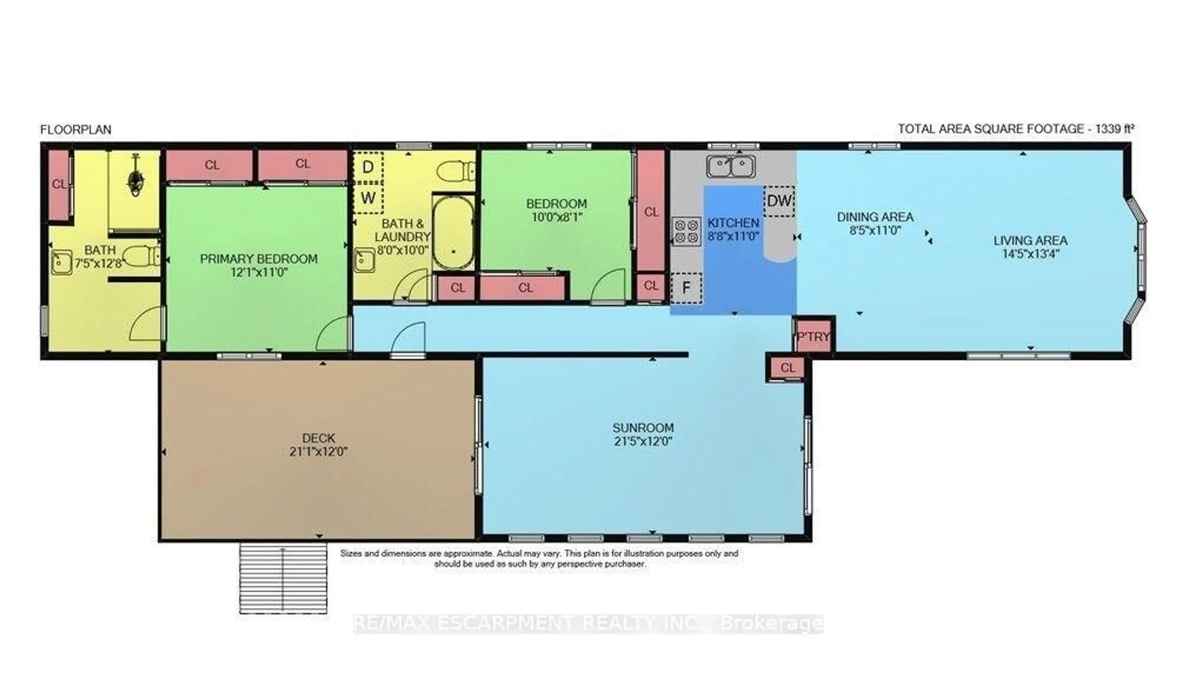 Floor plan for 3033 Townline Rd #178, Fort Erie Ontario L0S 1S1