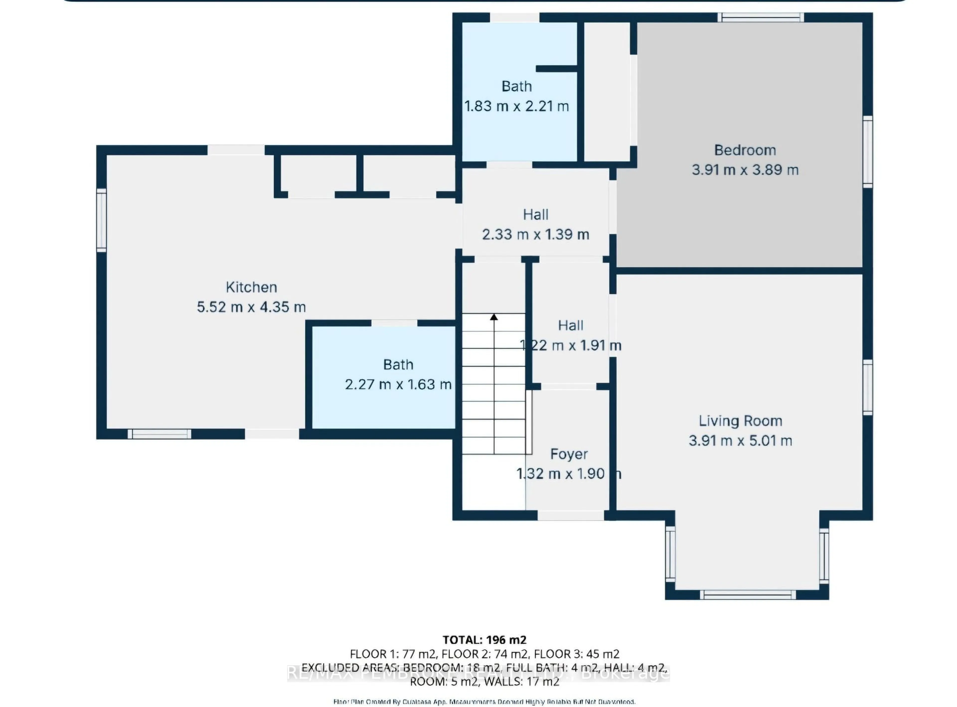 Floor plan for 77 Main St, Cobden Ontario K0J 1K0