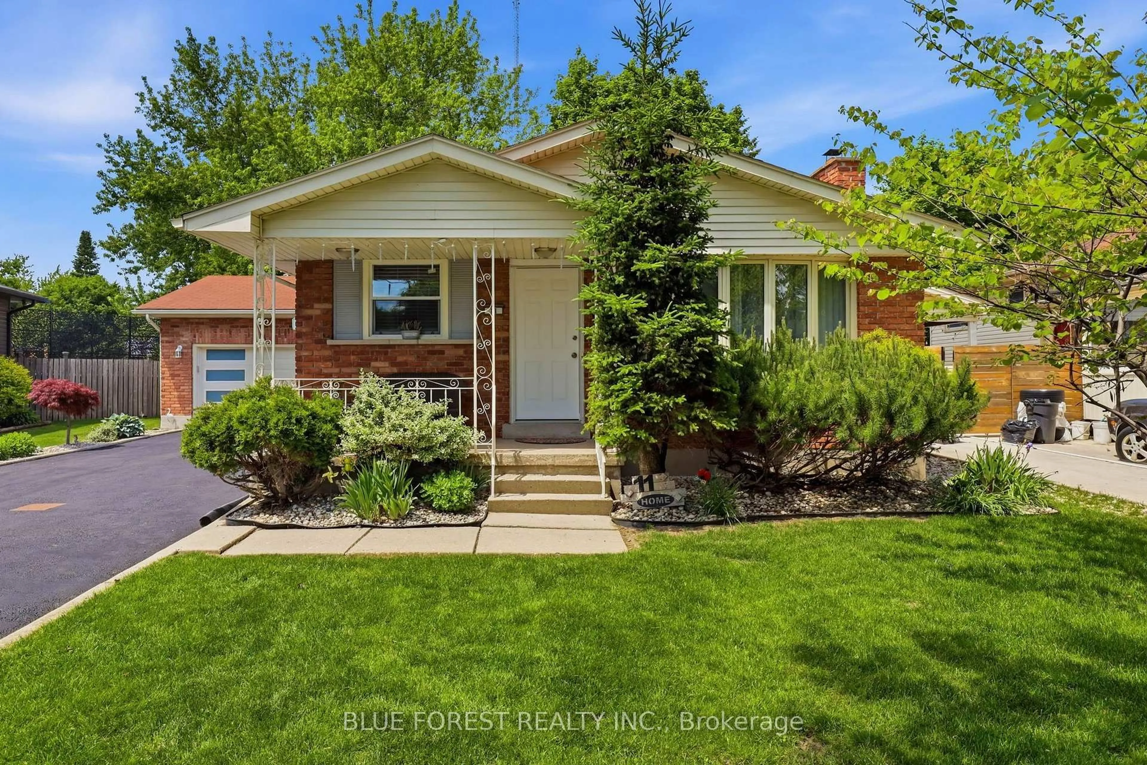 Home with brick exterior material, street for 11 Hillsborough Rd, London South Ontario N6J 2E7