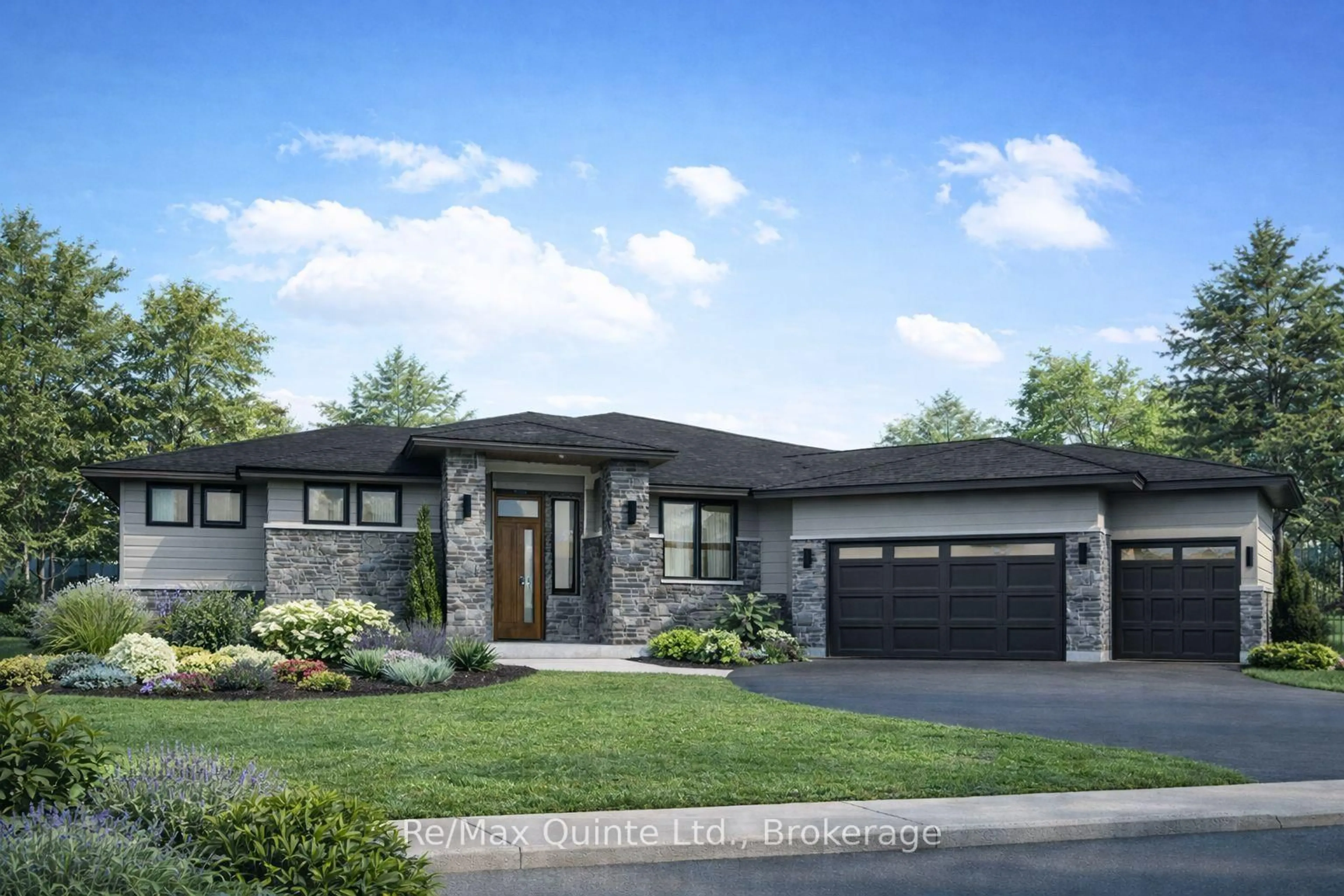 Home with brick exterior material, street for 348 Michael's Way, Prince Edward County Ontario K0K 1L0