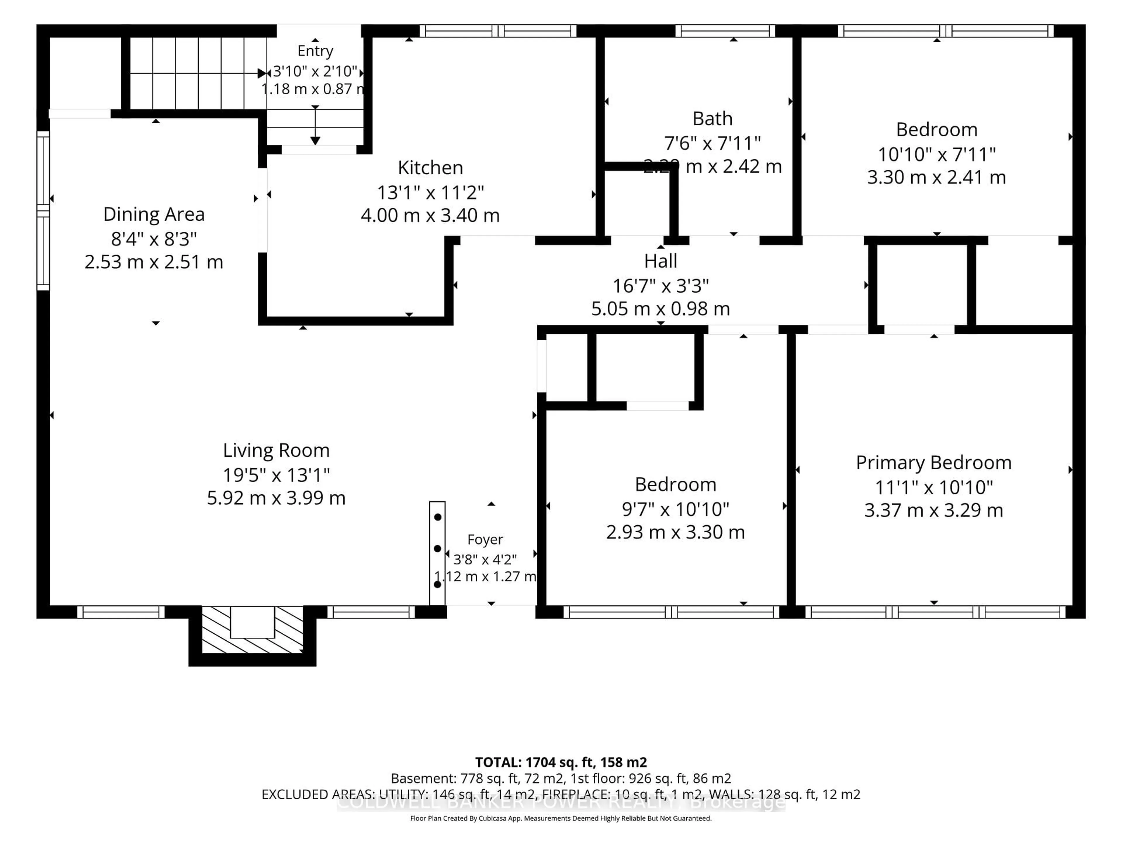 Floor plan for 468 Jellicoe Cres, London South Ontario N6K 2M5