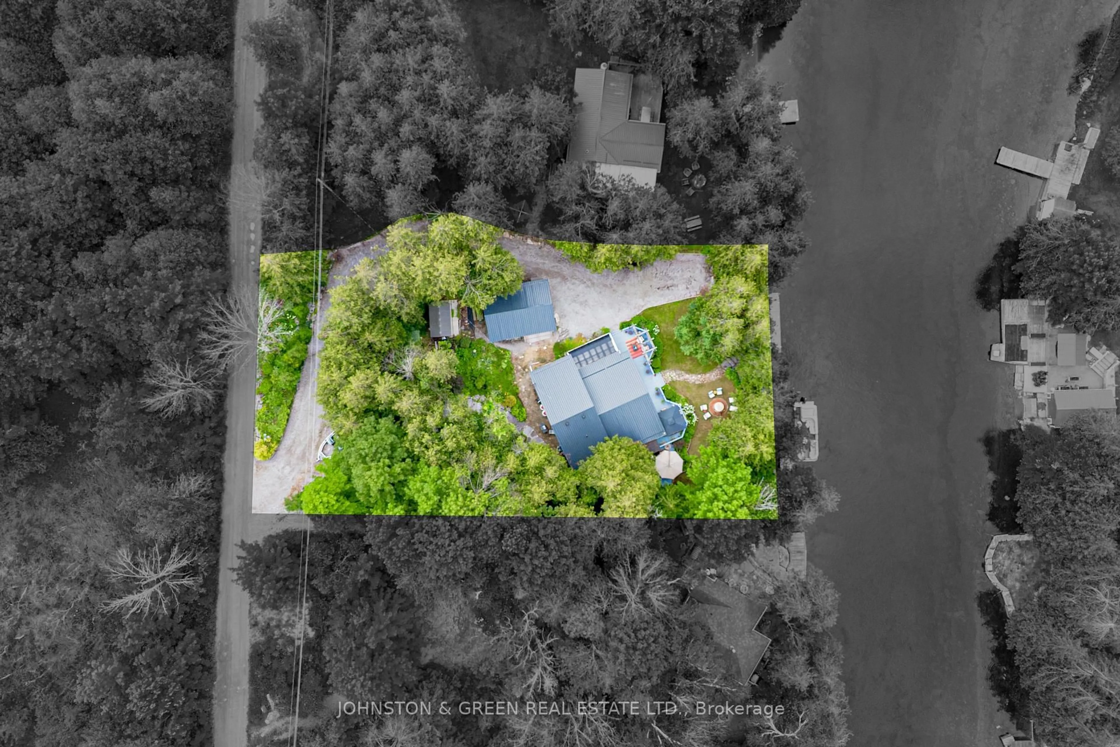 A pic from outside/outdoor area/front of a property/back of a property/a pic from drone, unknown for 110 Shadow Lake Rd 28 Rd, Kawartha Lakes Ontario K0M 1K0