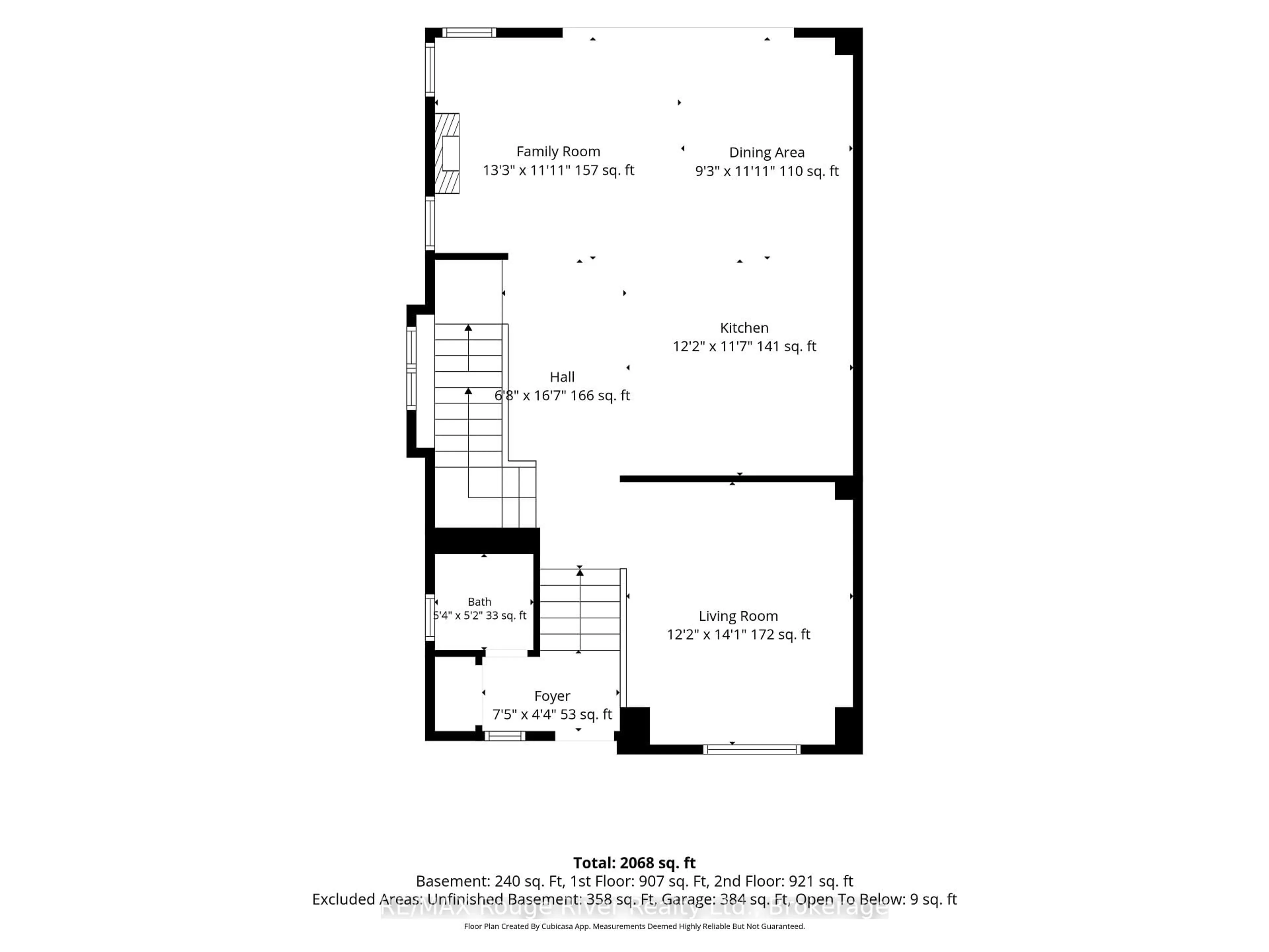 Floor plan for 160 Densmore Rd #19, Cobourg Ontario K9A 0X8