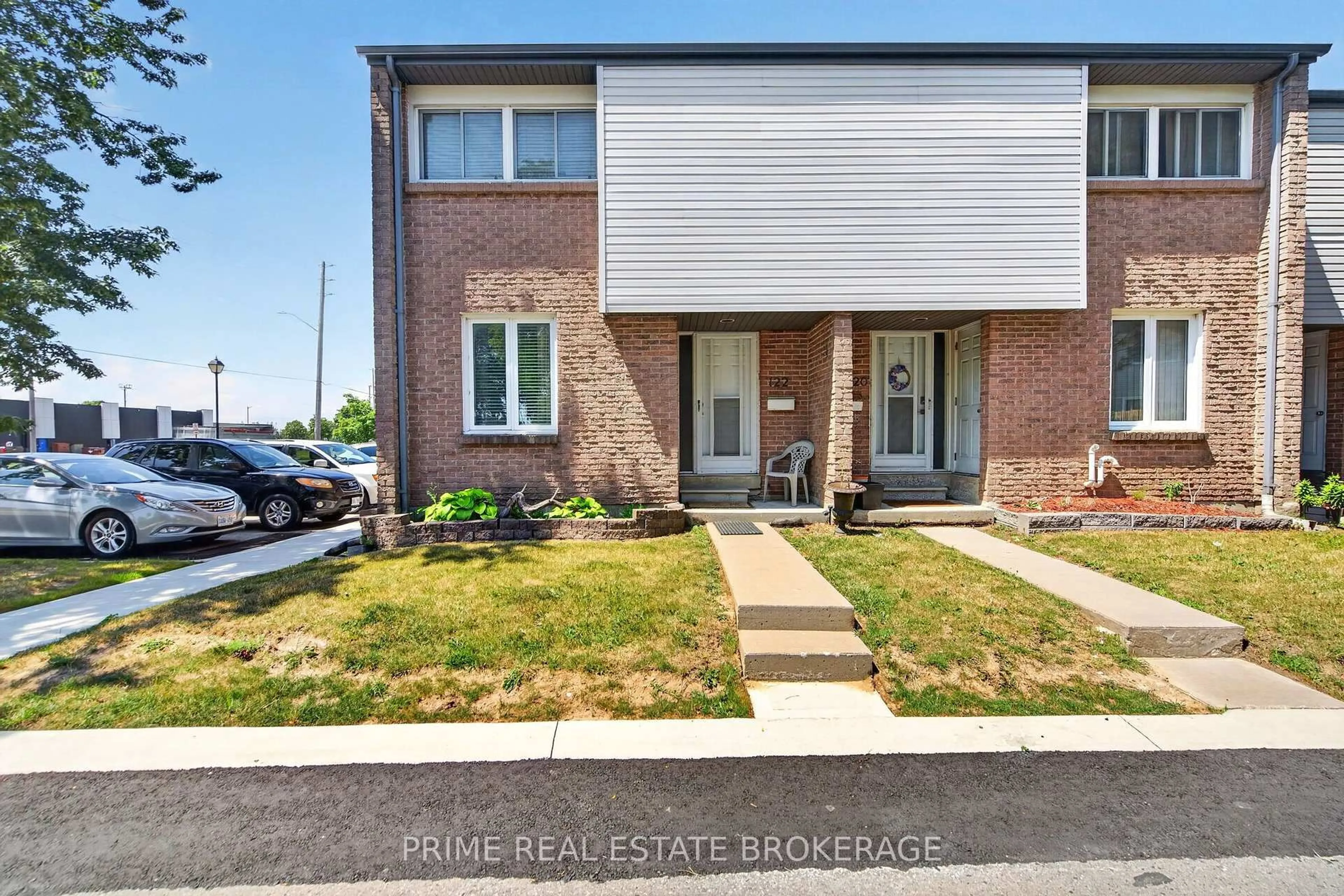 Home with brick exterior material, street for 500 Osgoode Dr #122, London South Ontario N6E 2G9