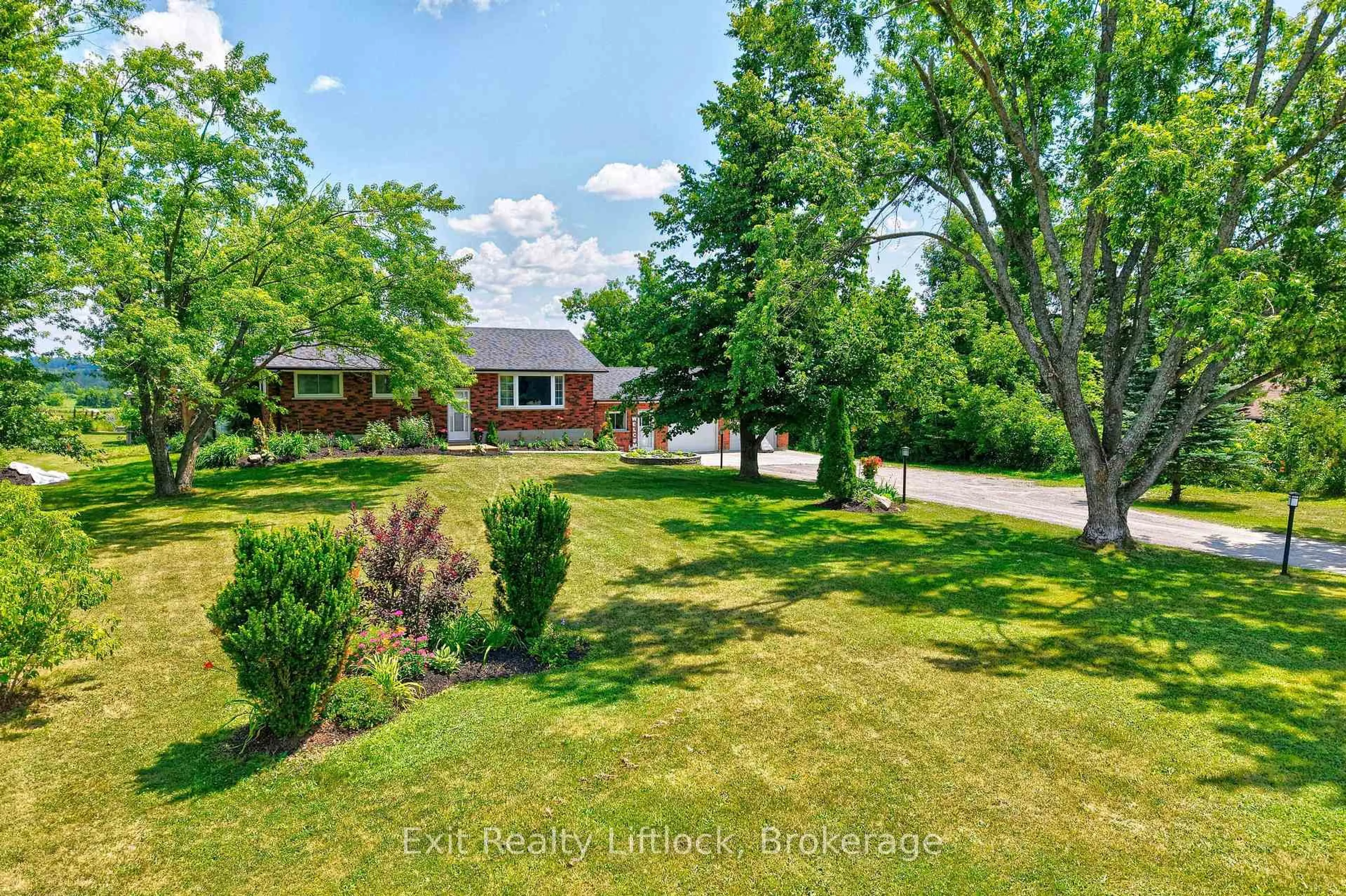 A pic from outside/outdoor area/front of a property/back of a property/a pic from drone, unknown for 81 Fourth Line Dummer Rd, Douro-Dummer Ontario K0L 3A0