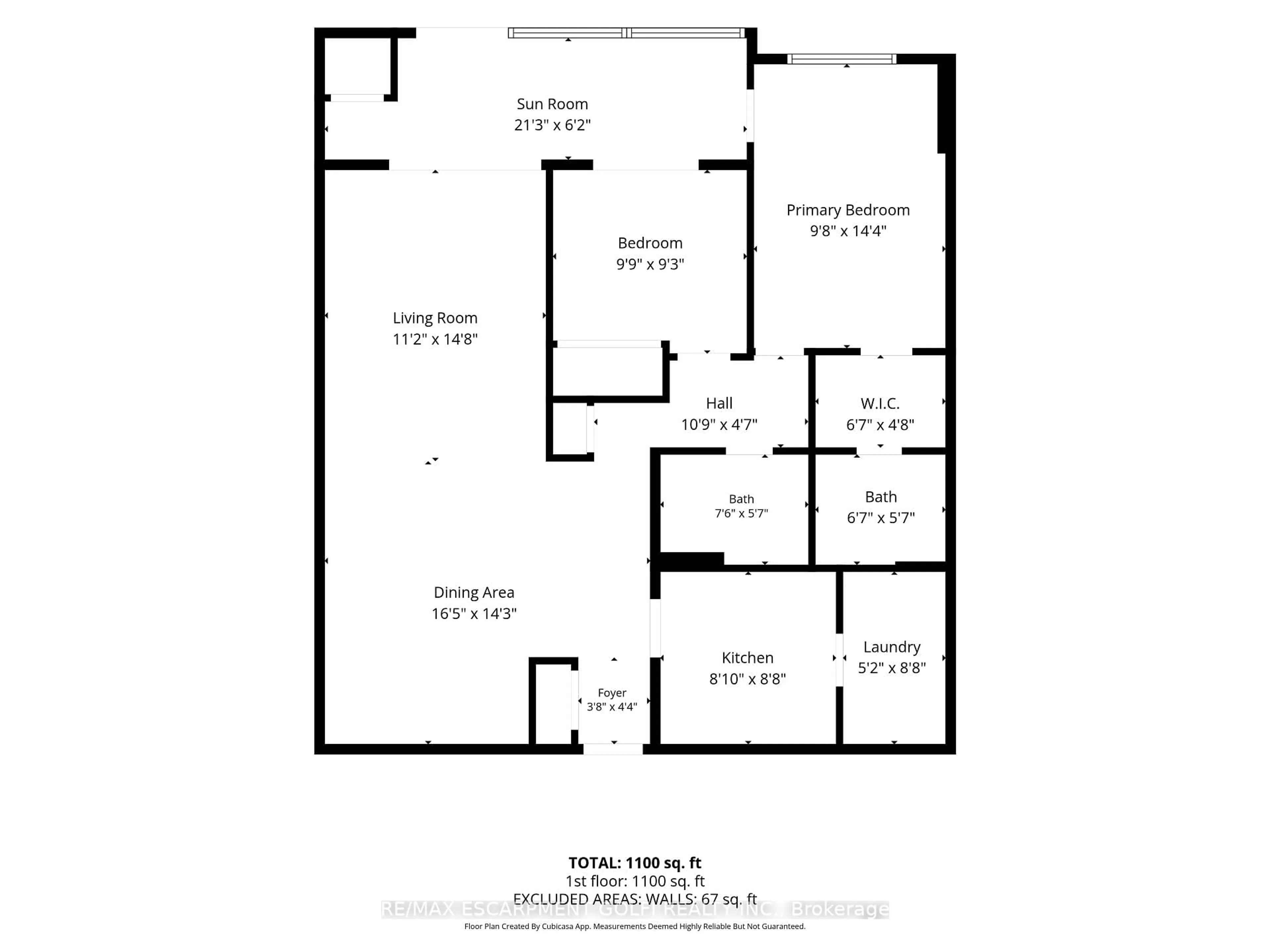 Floor plan for 7 Gale Cres #B3, St. Catharines Ontario L2M 7M8