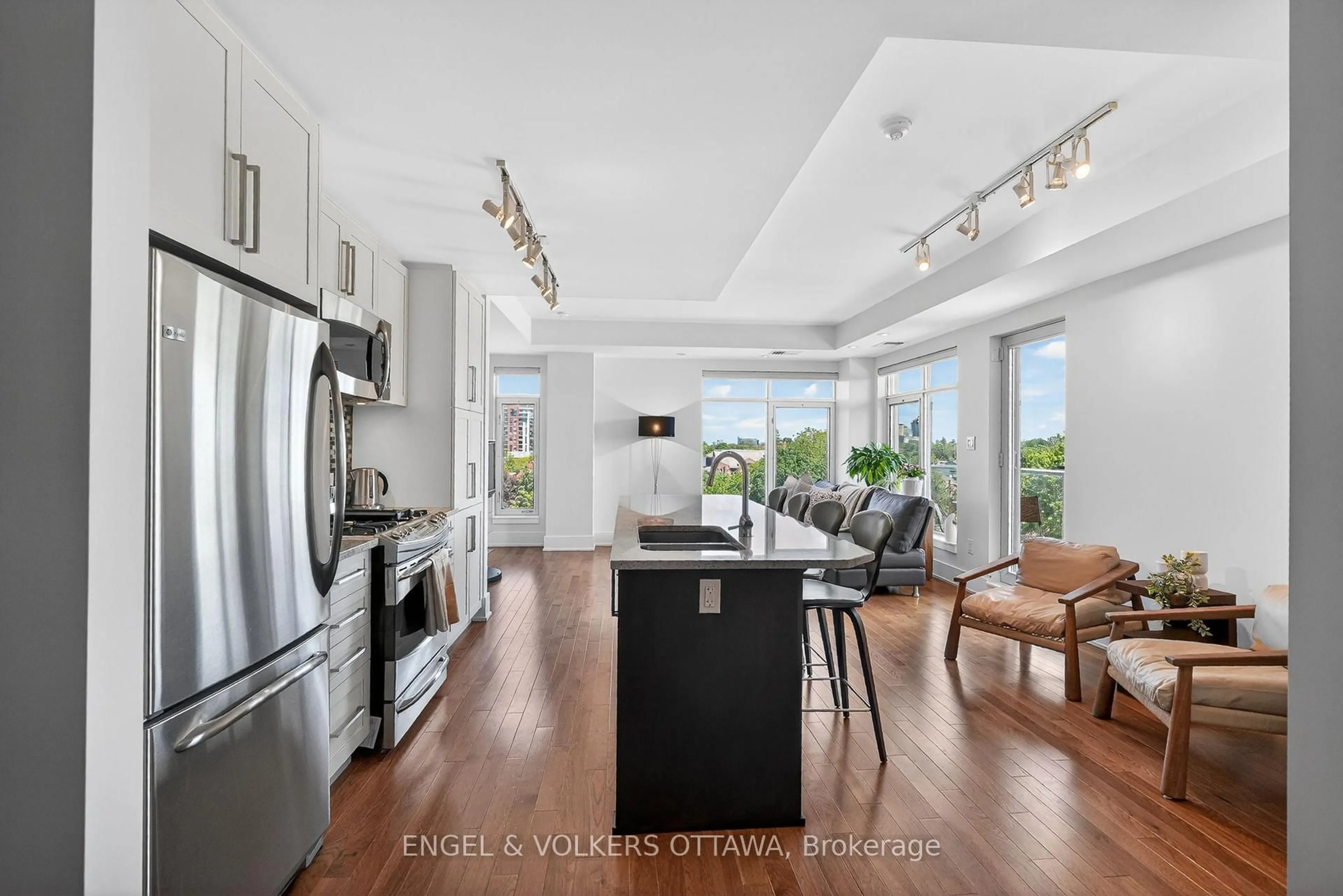 Open concept kitchen, unknown for 131 Holland Ave #602, Ottawa Ontario K1Y 3A2