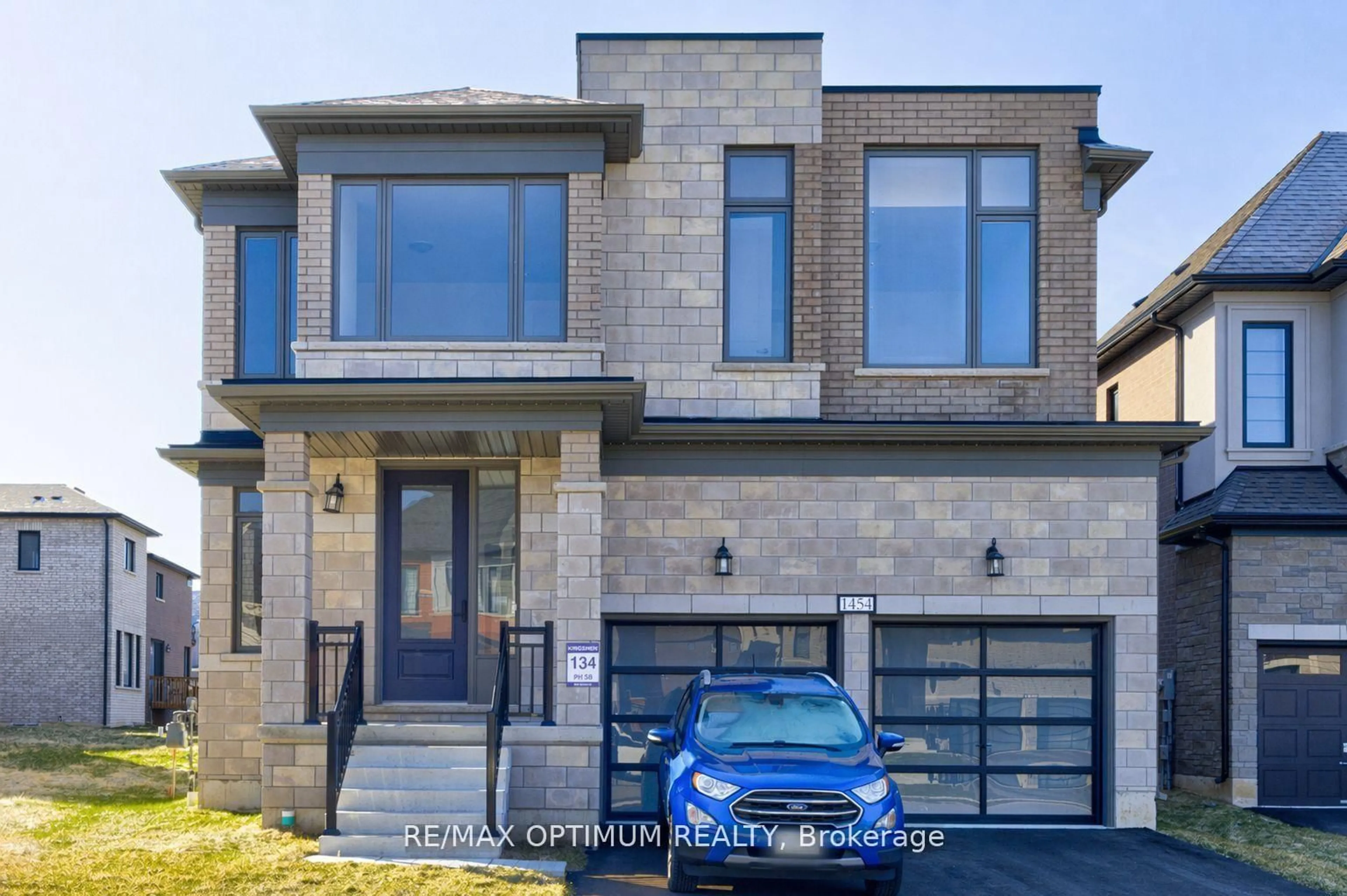 Home with brick exterior material, street for 1454 Upper Thames Dr, Woodstock Ontario N4T 0P9