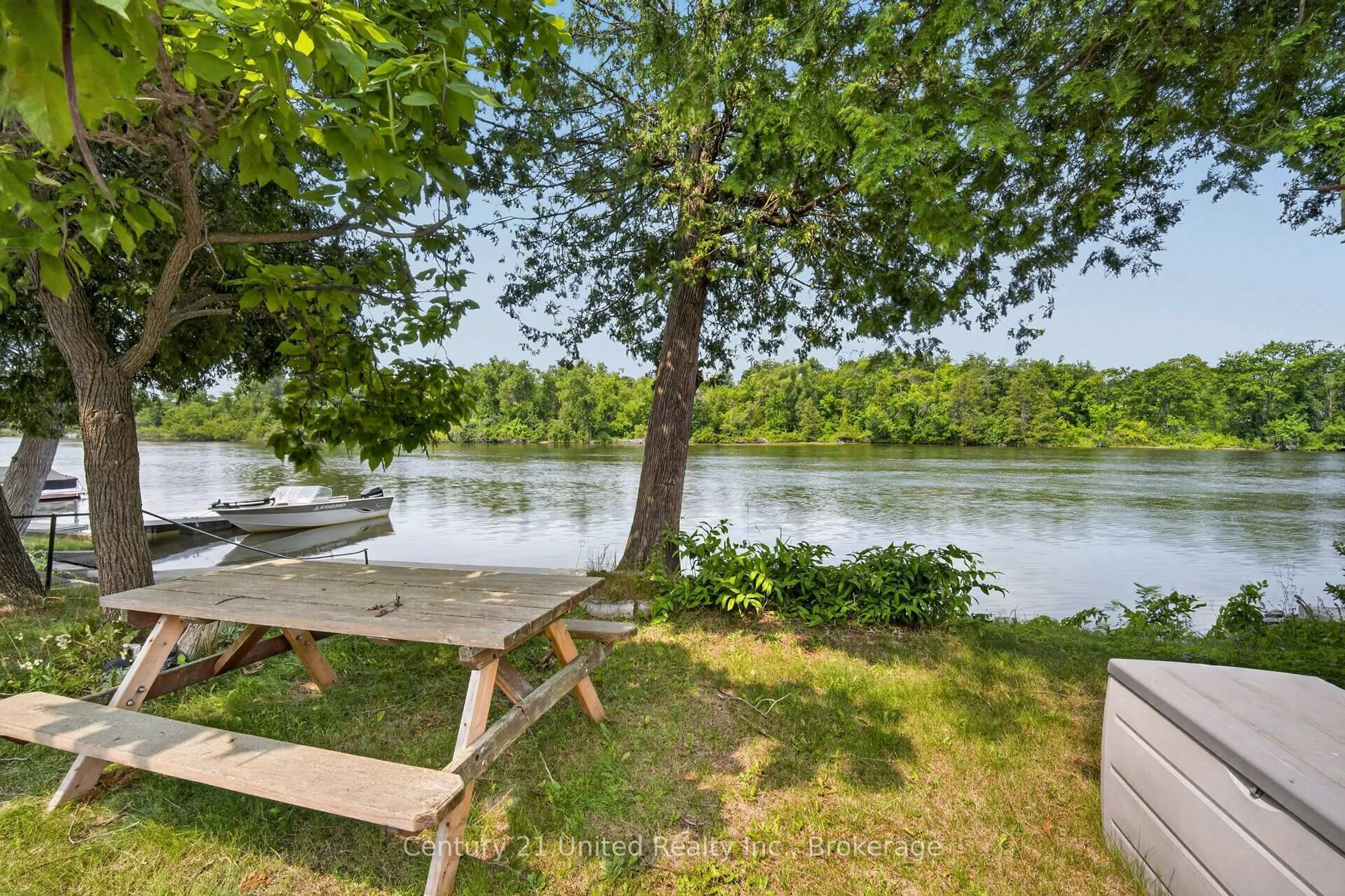 Patio, water/lake/river/ocean view for 147 Cedar Dr, Trent Hills Ontario K0L 1Y0