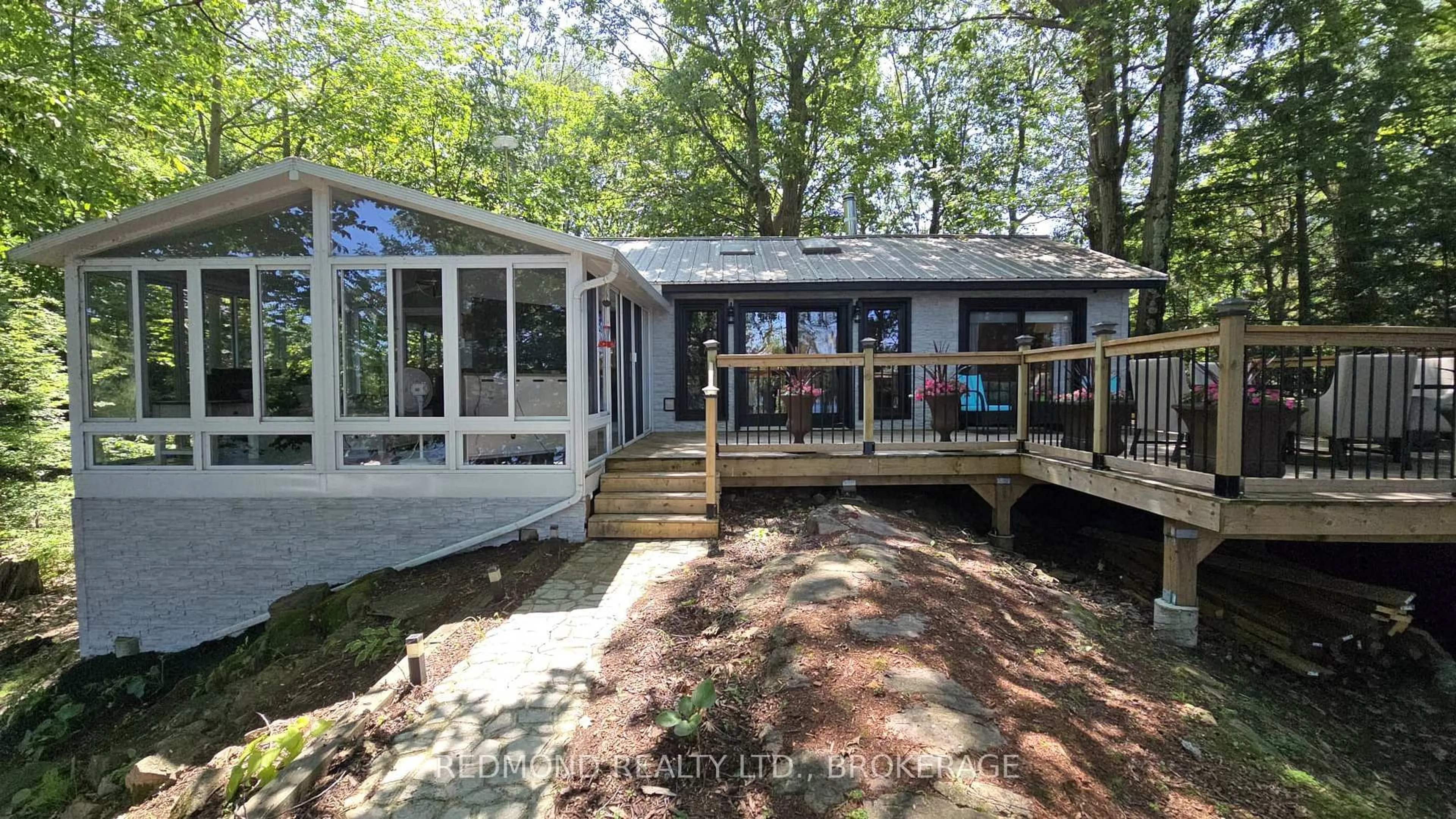 Home with vinyl exterior material, water/lake/river/ocean view for 114 Prince Regent Island, Leeds and the Thousand Islands Ontario K0E 1L0