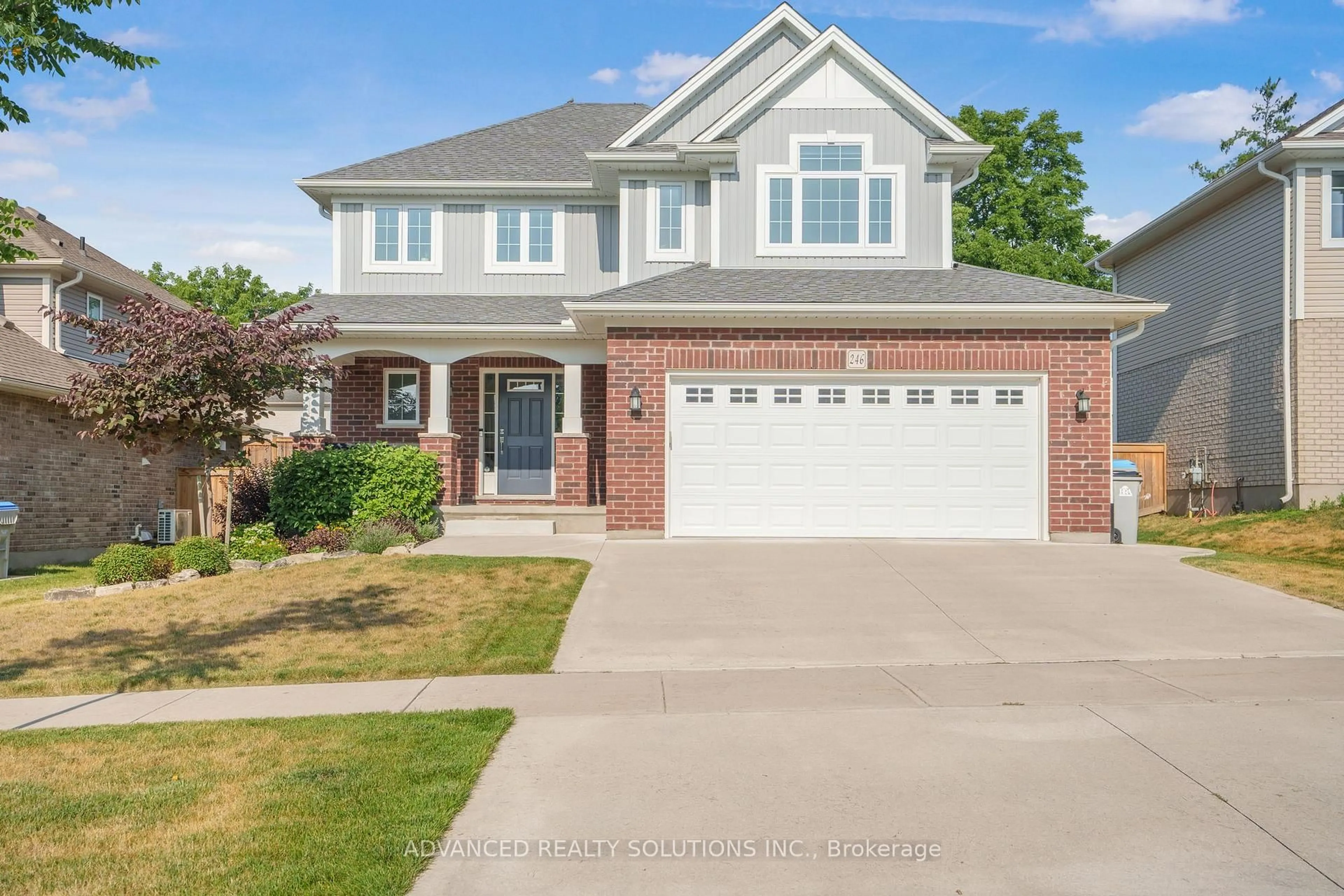 Home with brick exterior material, street for 246 Rushby St, Strathroy-Caradoc Ontario N7G 0E6