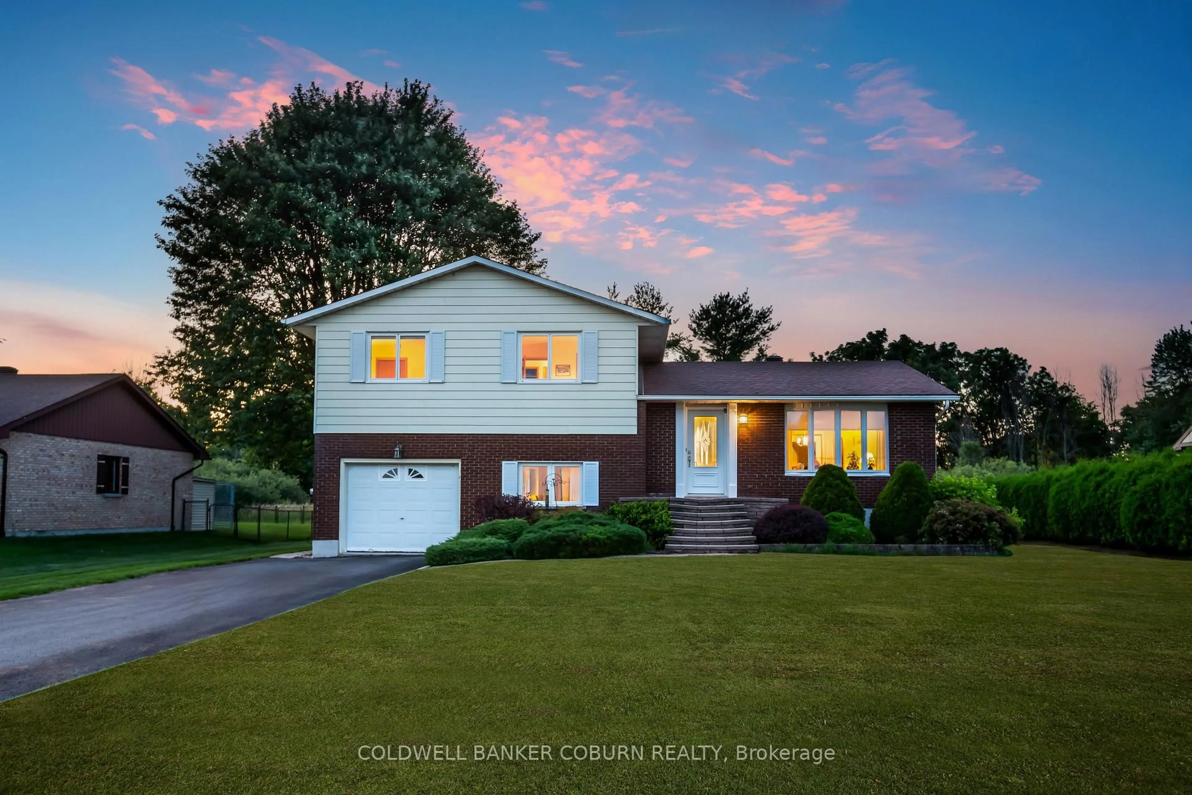 Home with brick exterior material, street for 12169 Lakeshore Dr, South Dundas Ontario K0C 1X0