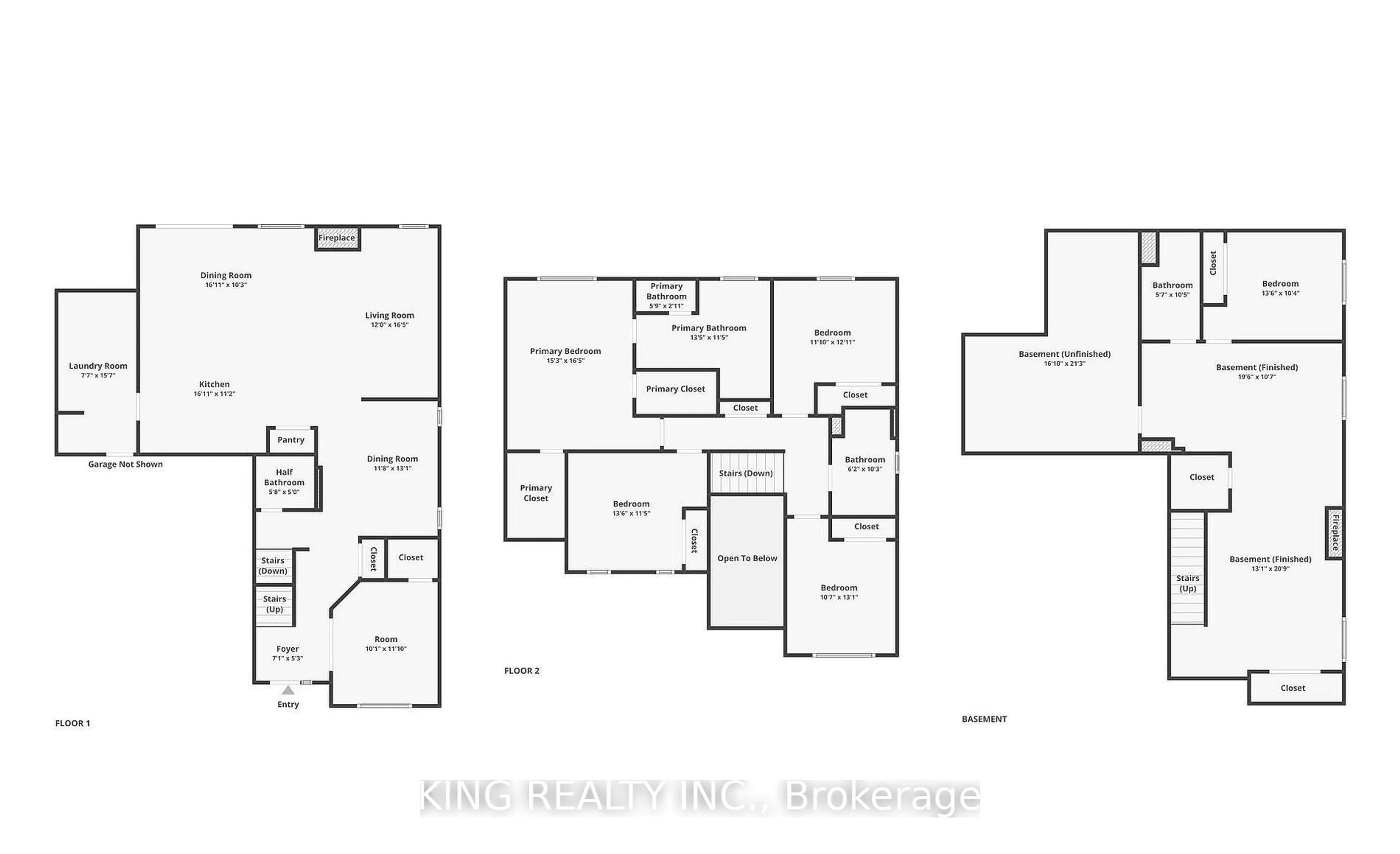 Floor plan for 1061 Eagletrace Dr #33, London North Ontario N6G 0T3