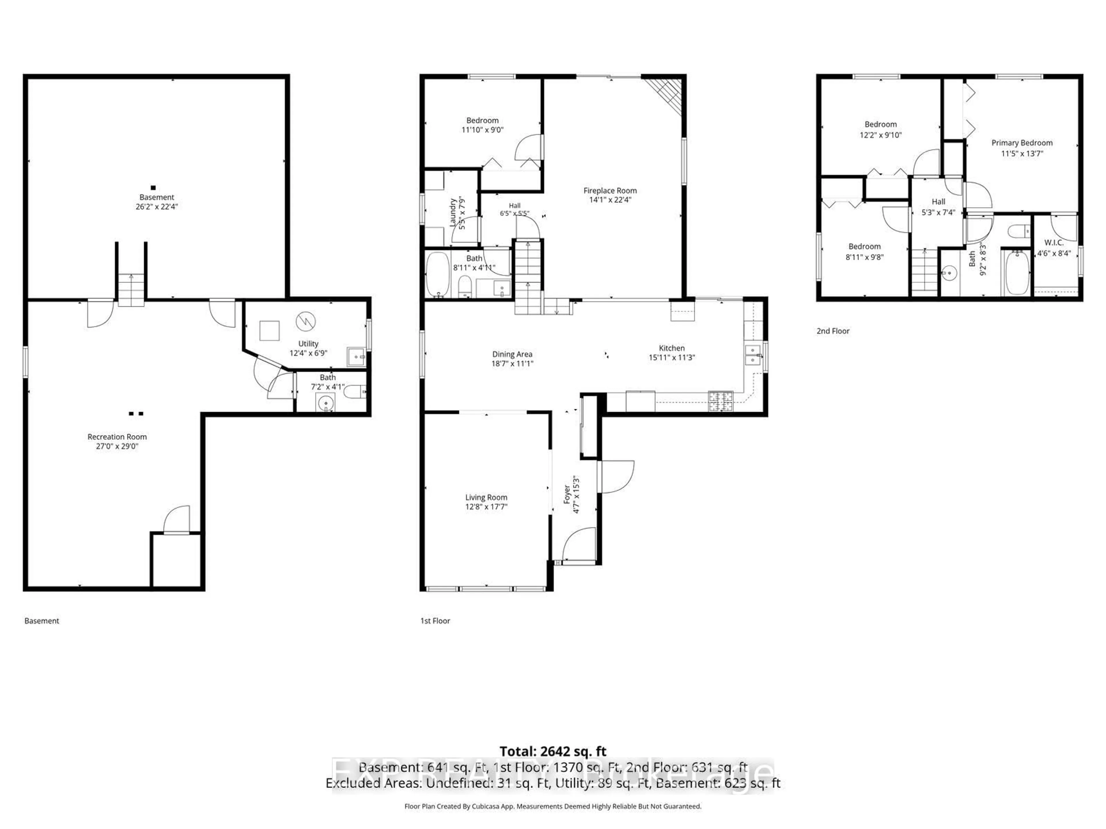 Floor plan for 163 Daimler Dr, Kitchener Ontario N2A 4C7